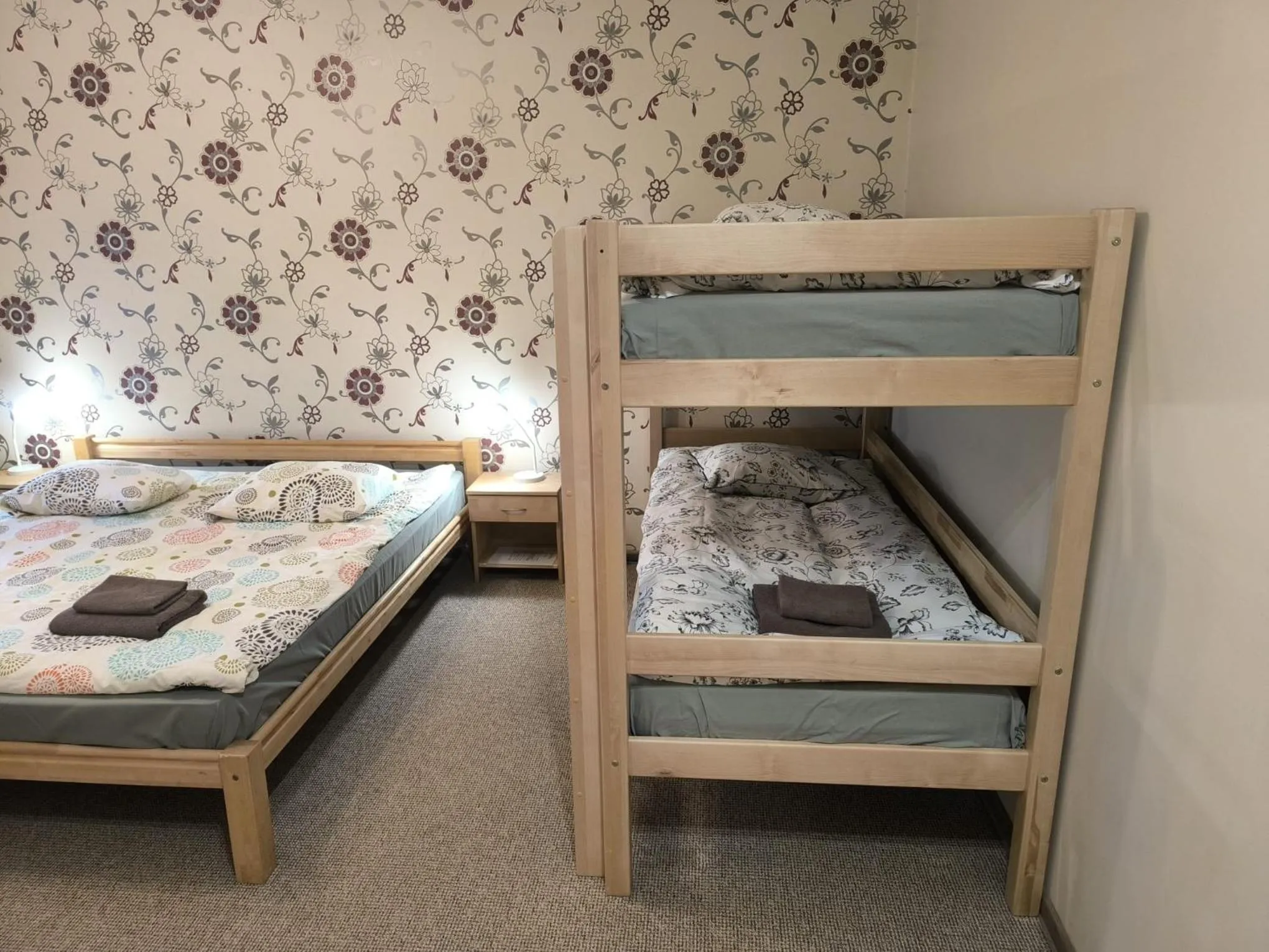 Bed in Hotel Katrina