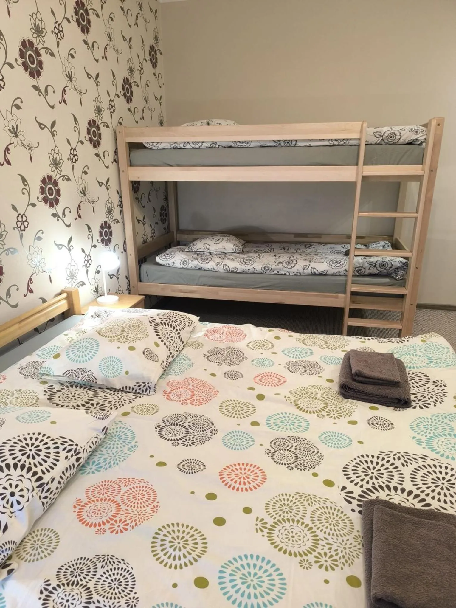 Bed in Hotel Katrina