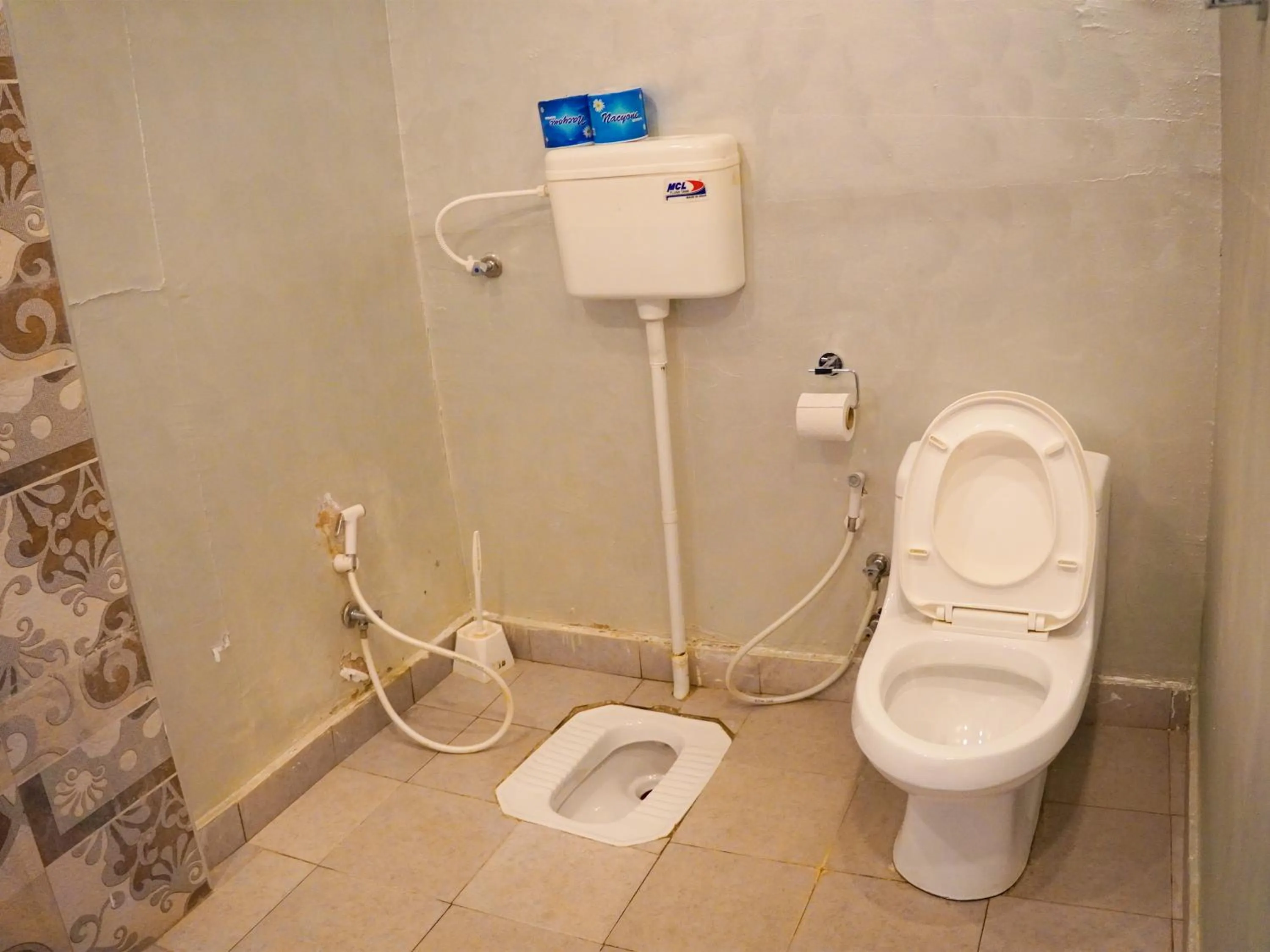 Shower in Wag Hill Lodge & Spa