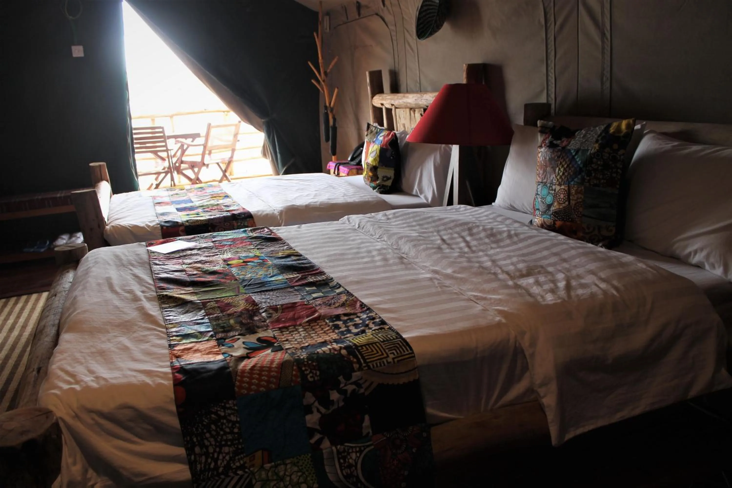 Bed in Wag Hill Lodge & Spa