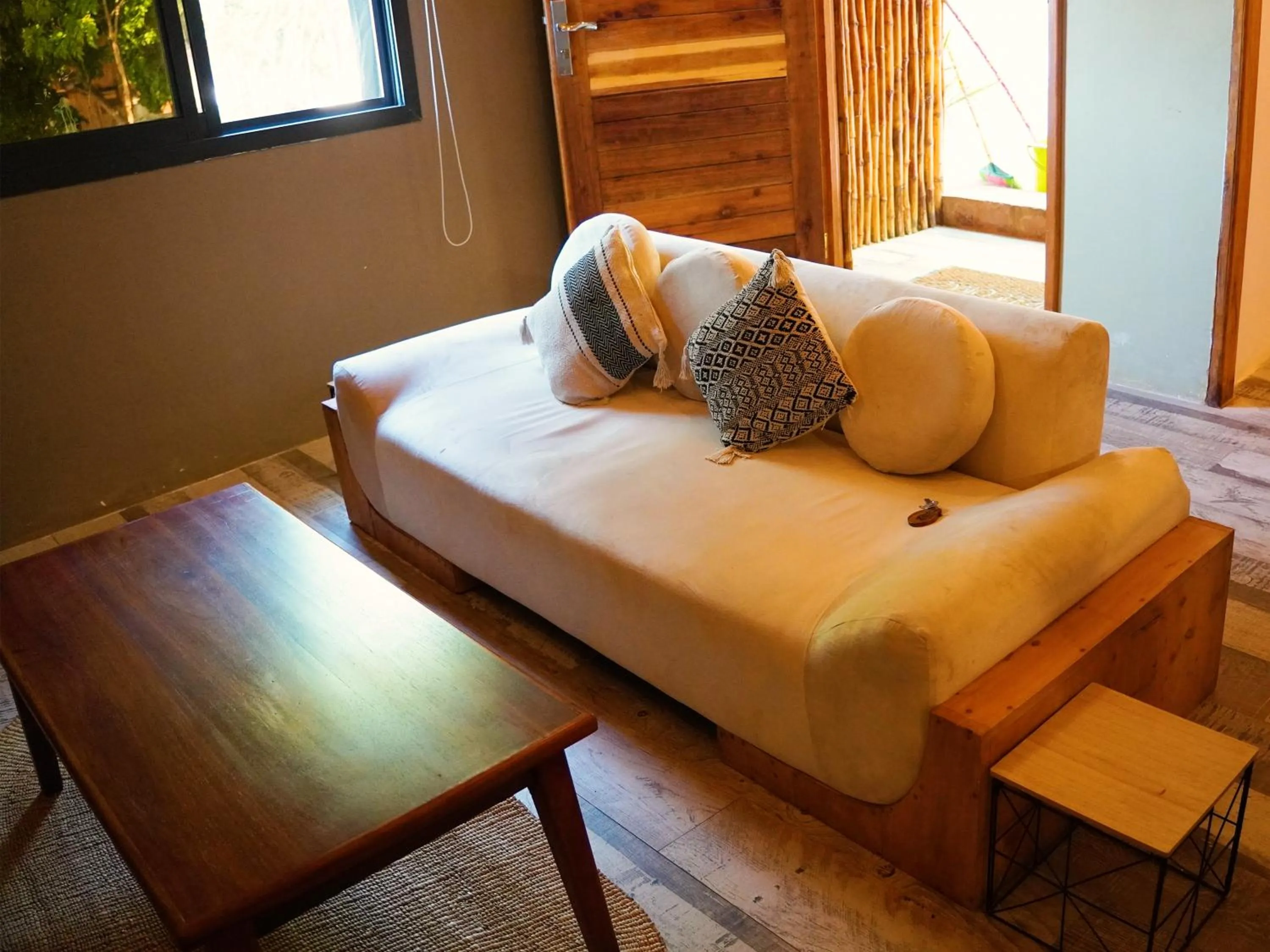 Bed in Wag Hill Lodge & Spa