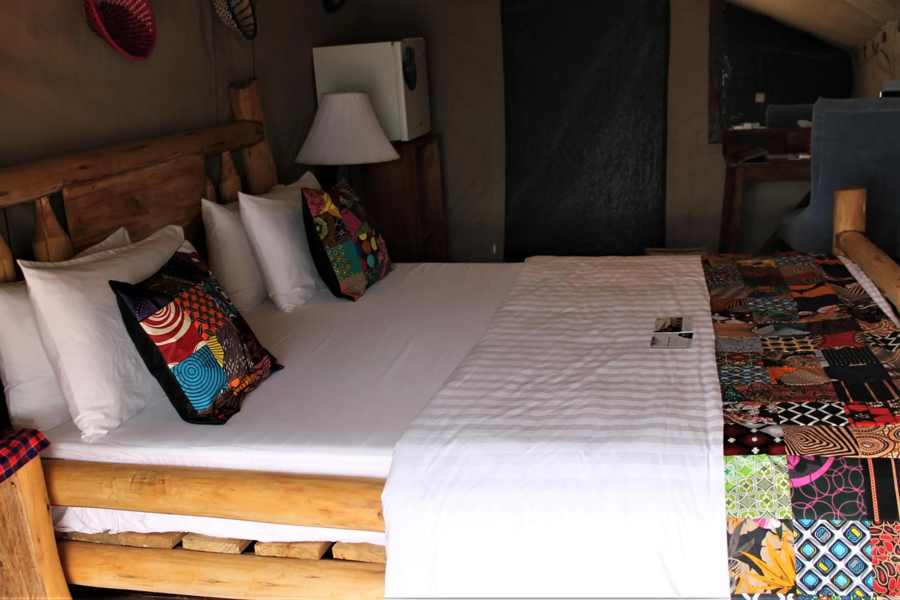 Bed in Wag Hill Lodge & Spa