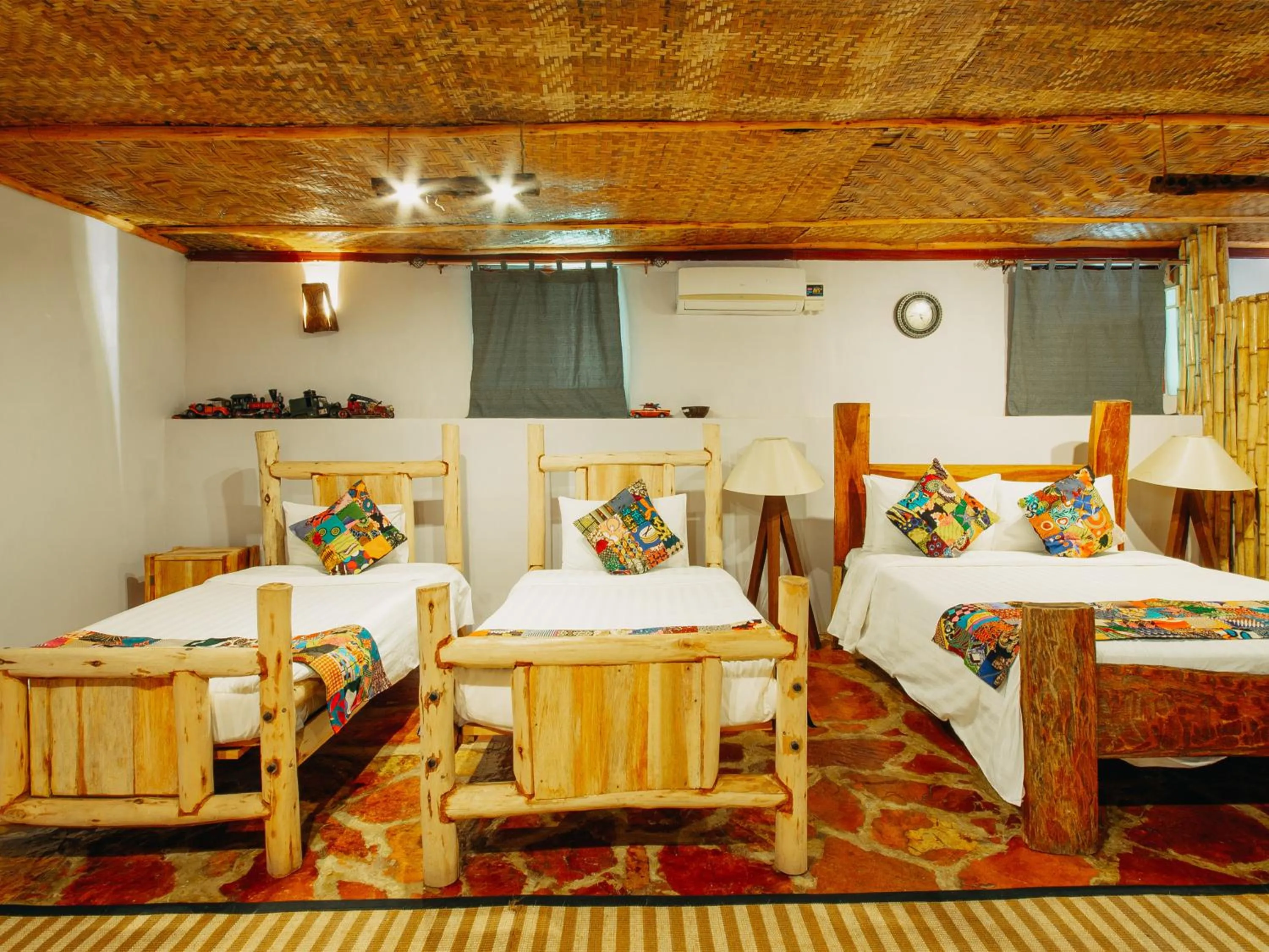 Bed in Wag Hill Lodge & Spa