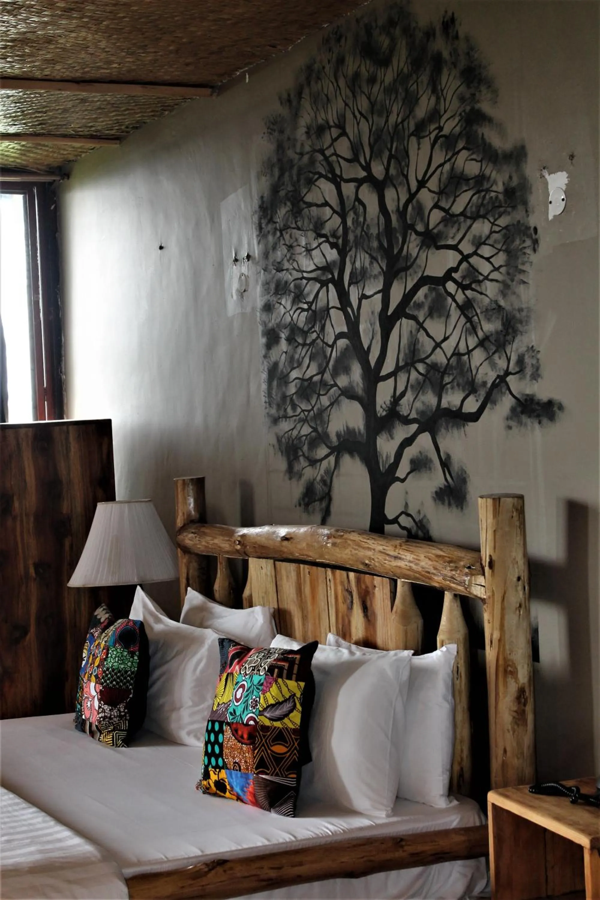 Bed in Wag Hill Lodge & Spa