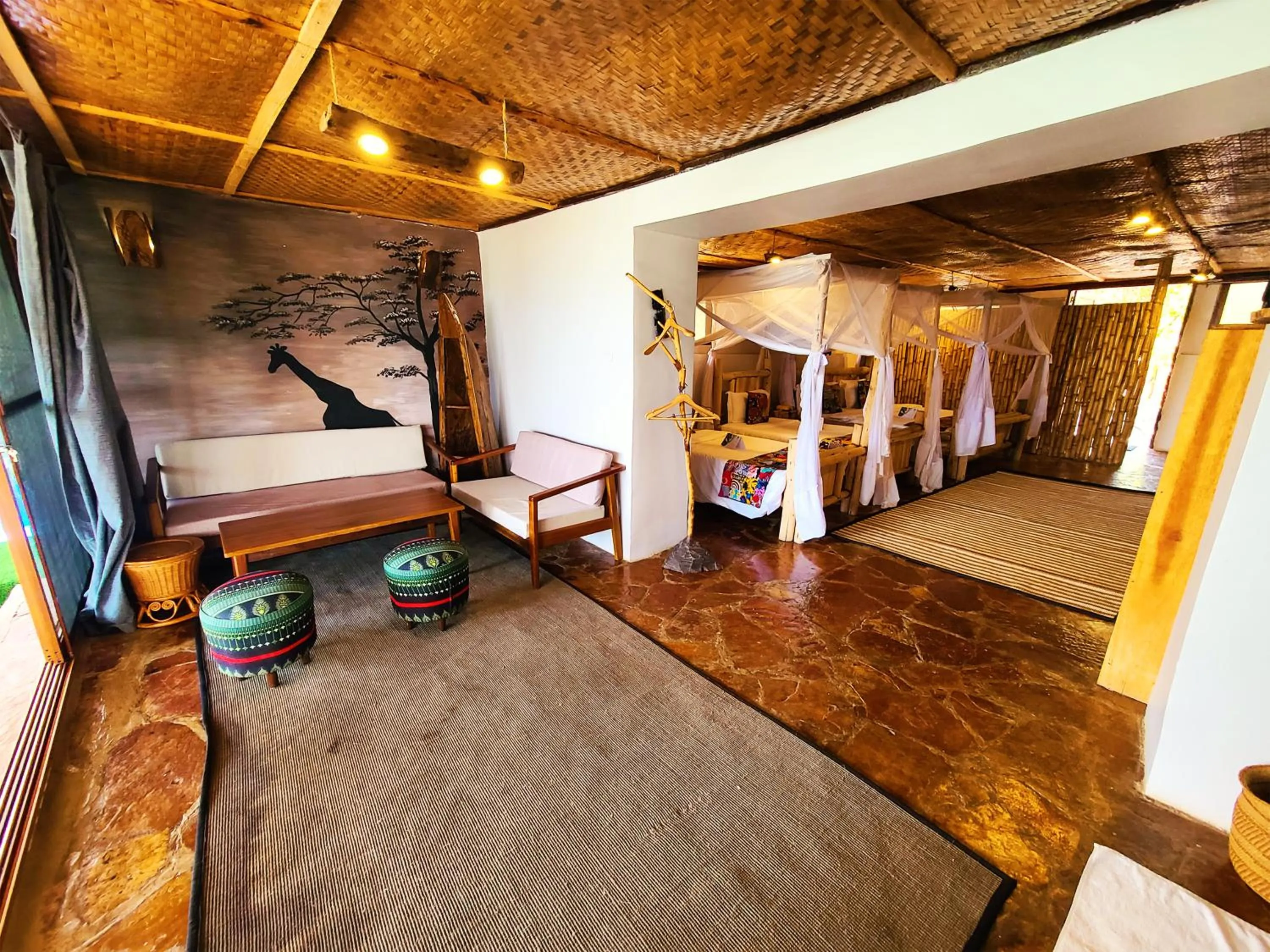 Bed in Wag Hill Lodge & Spa