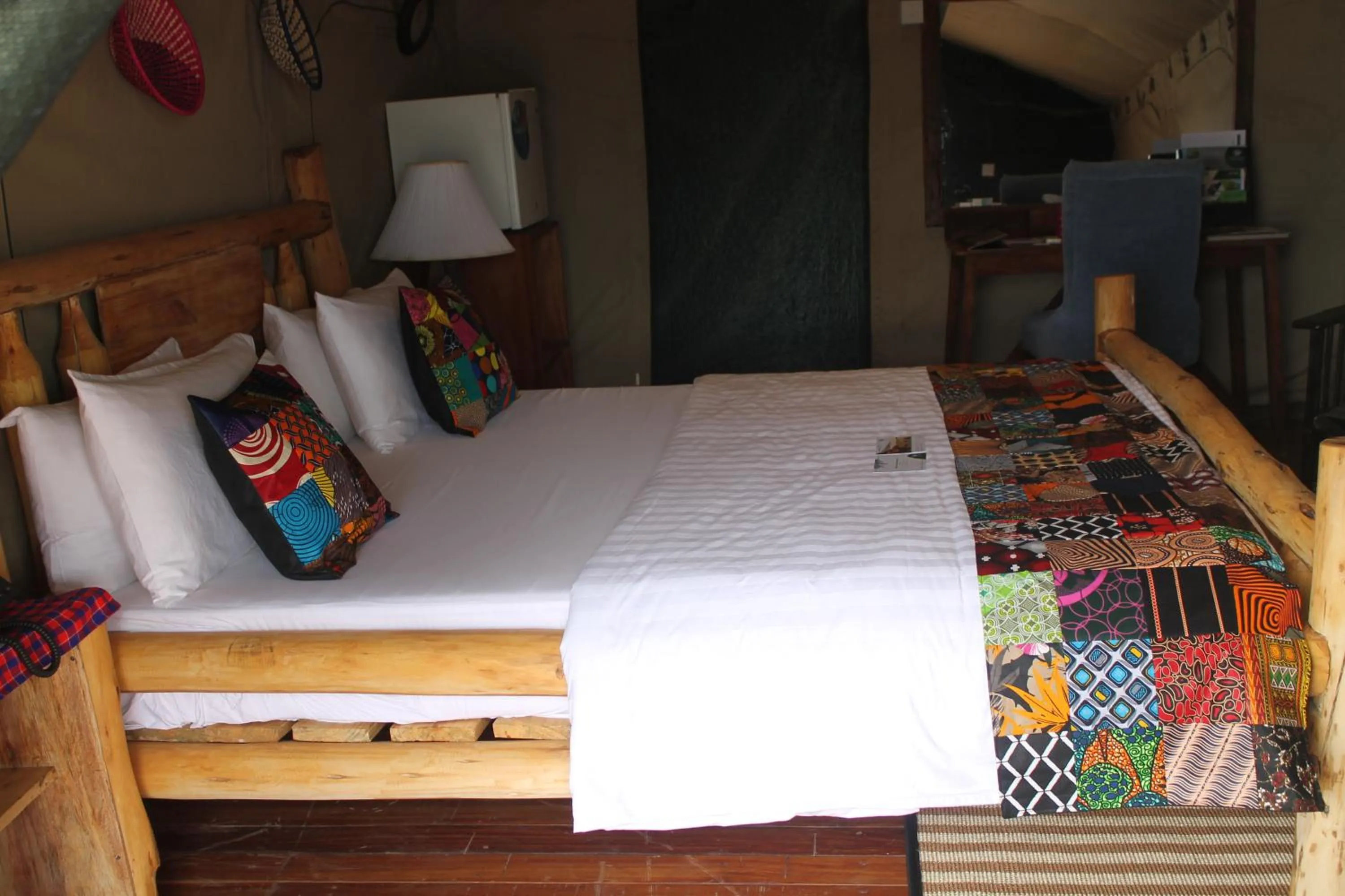 Bedroom, Bed in Wag Hill Lodge & Spa