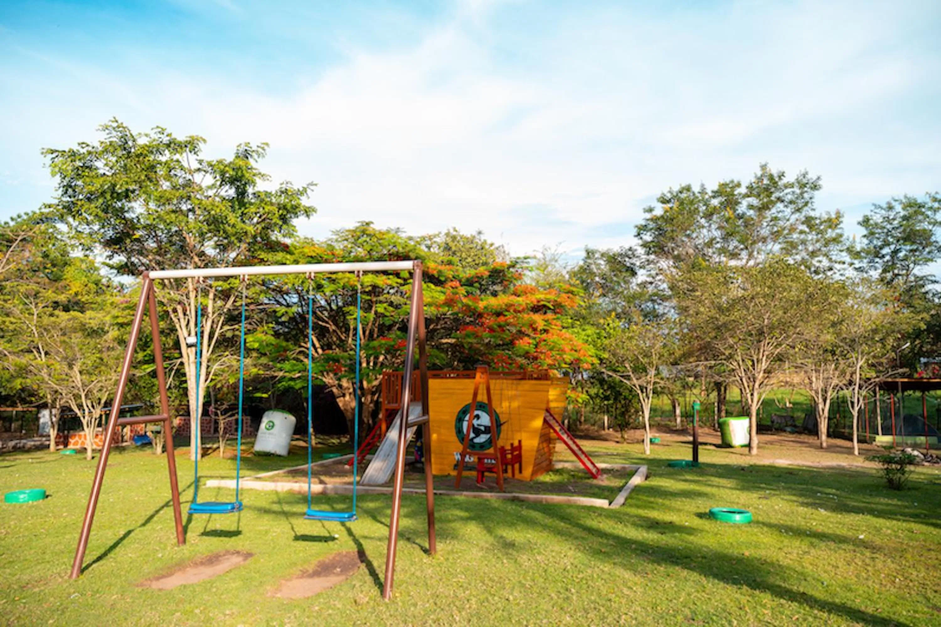 Children play ground in Wag Hill Lodge & Spa