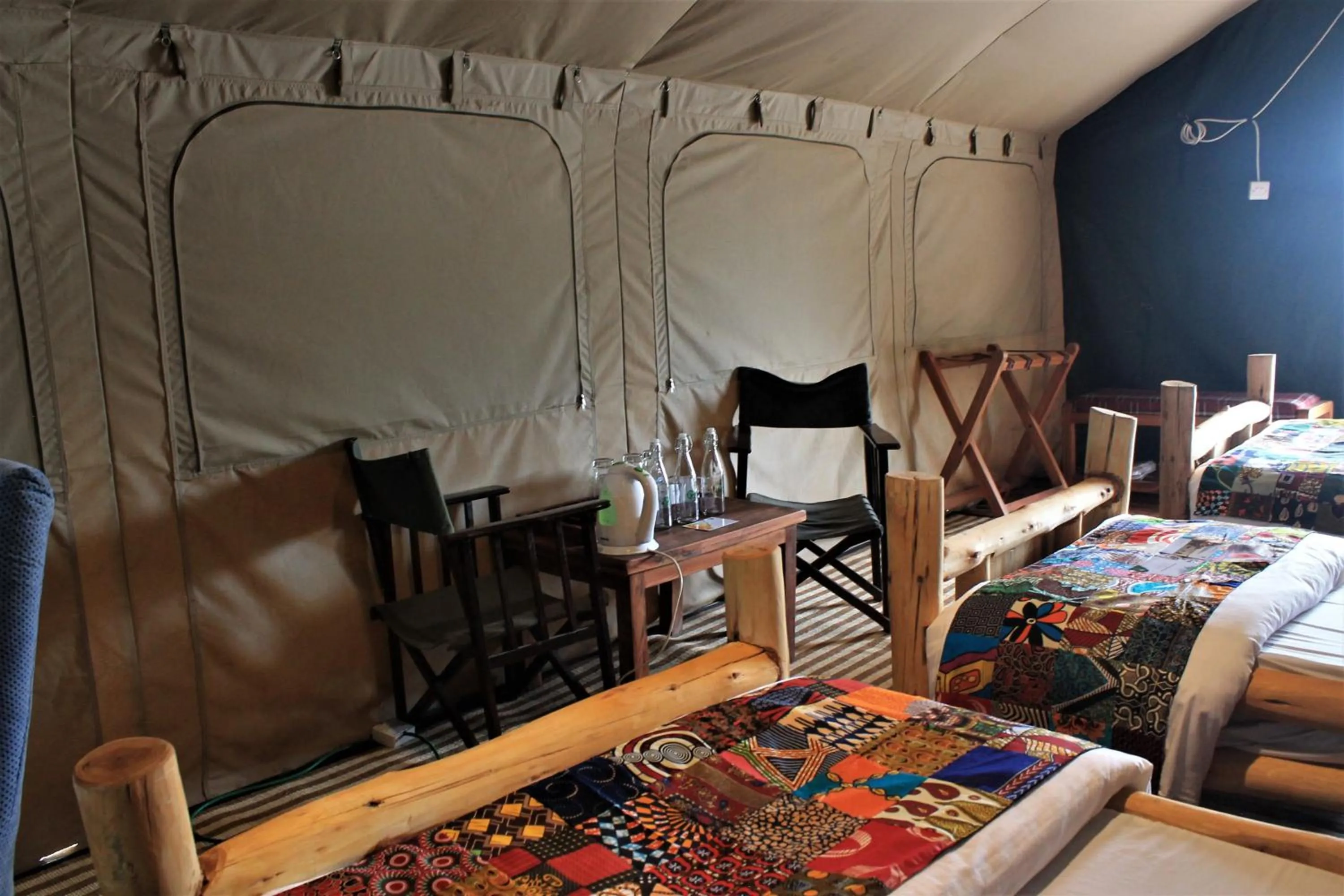 Coffee/tea facilities, Bed in Wag Hill Lodge & Spa