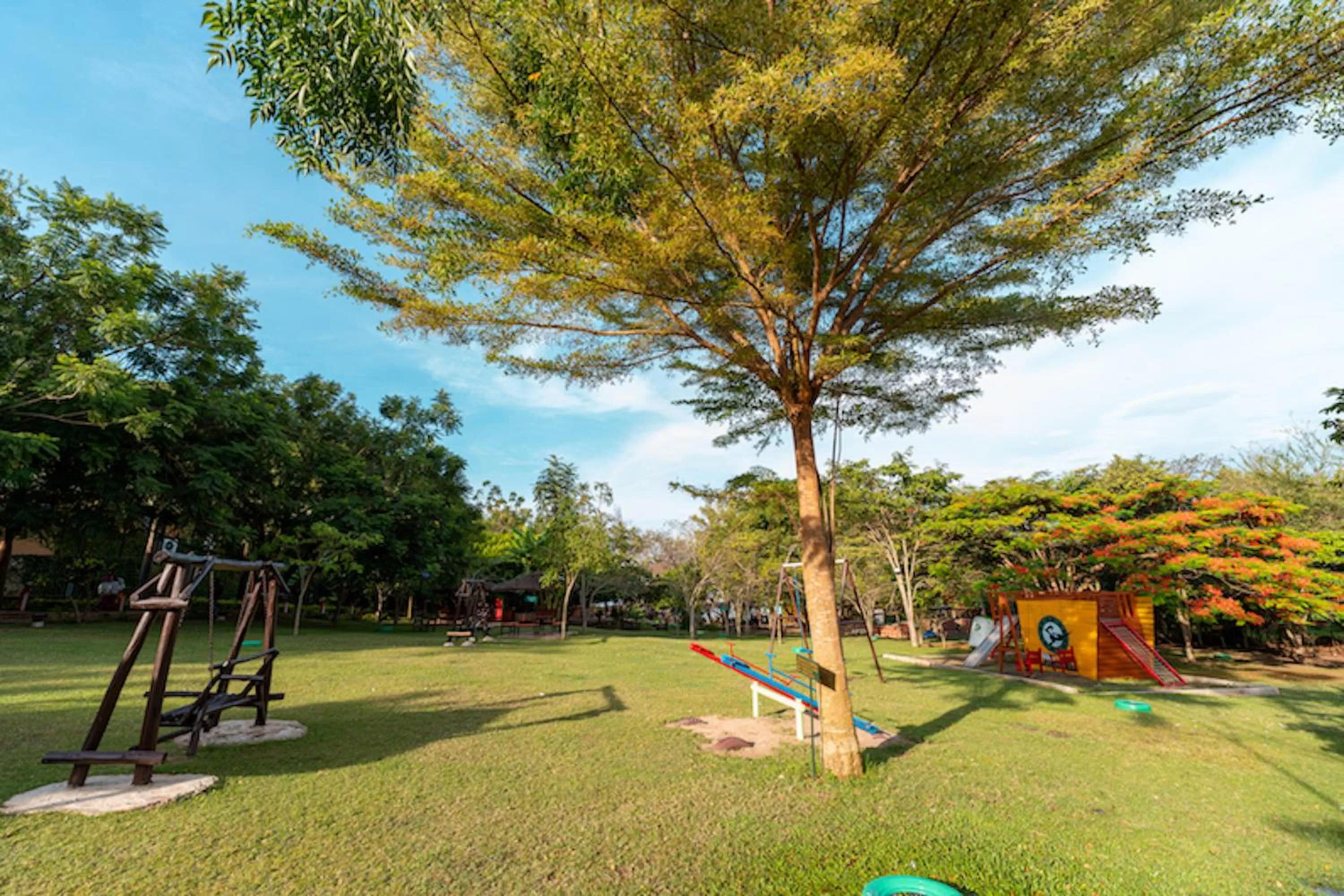 Children play ground in Wag Hill Lodge & Spa