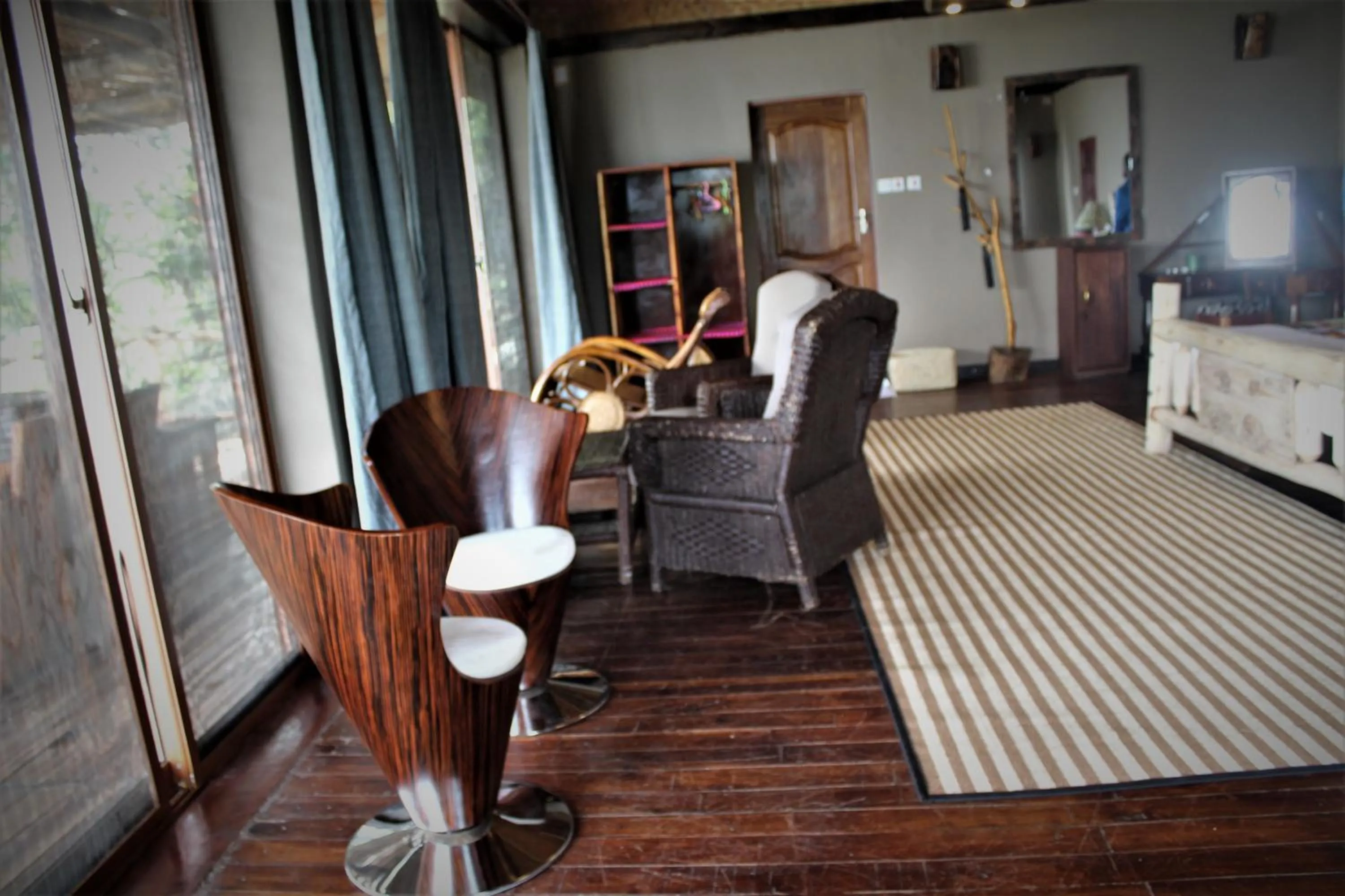 Seating area in Wag Hill Lodge & Spa