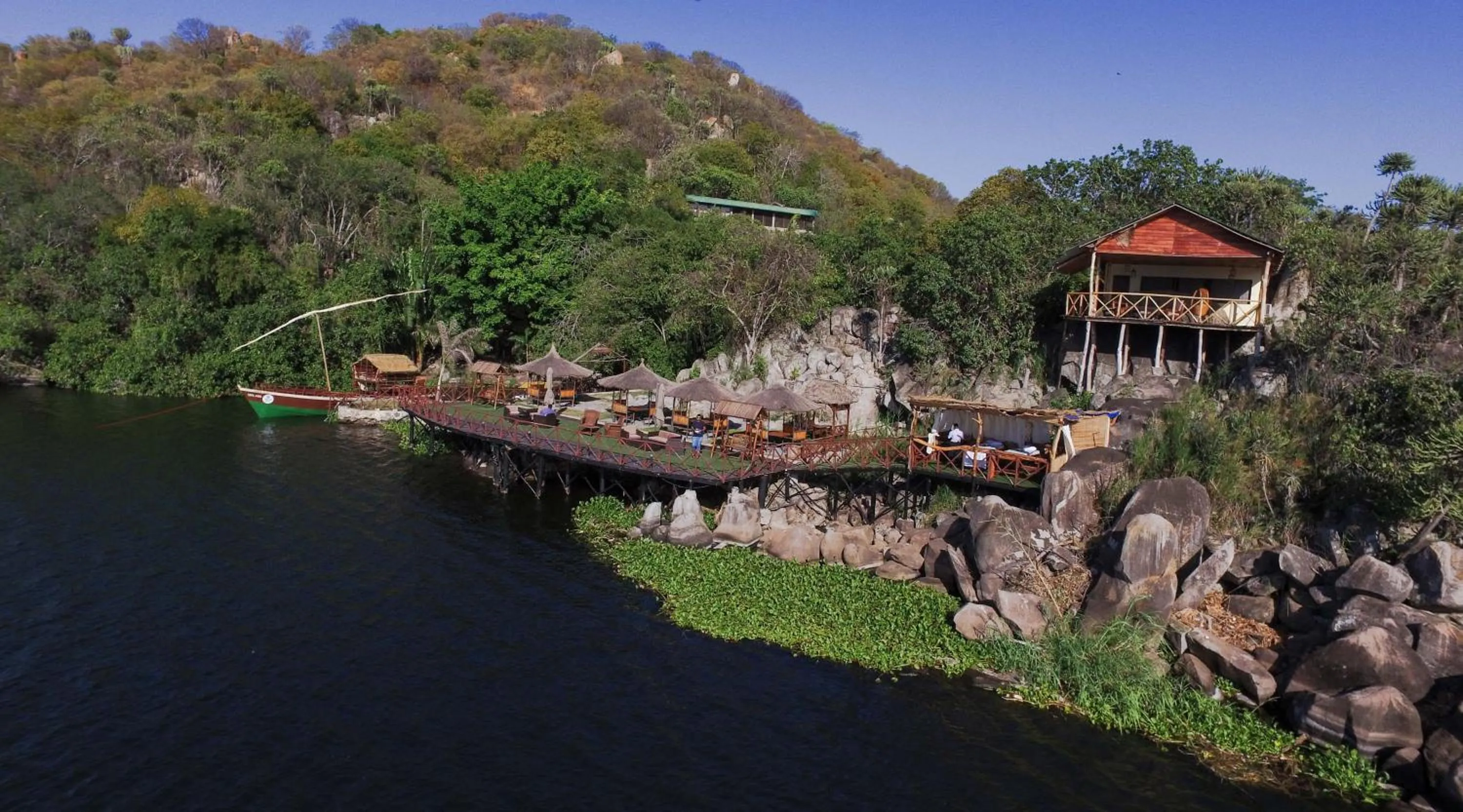 Bird's eye view in Wag Hill Lodge & Spa