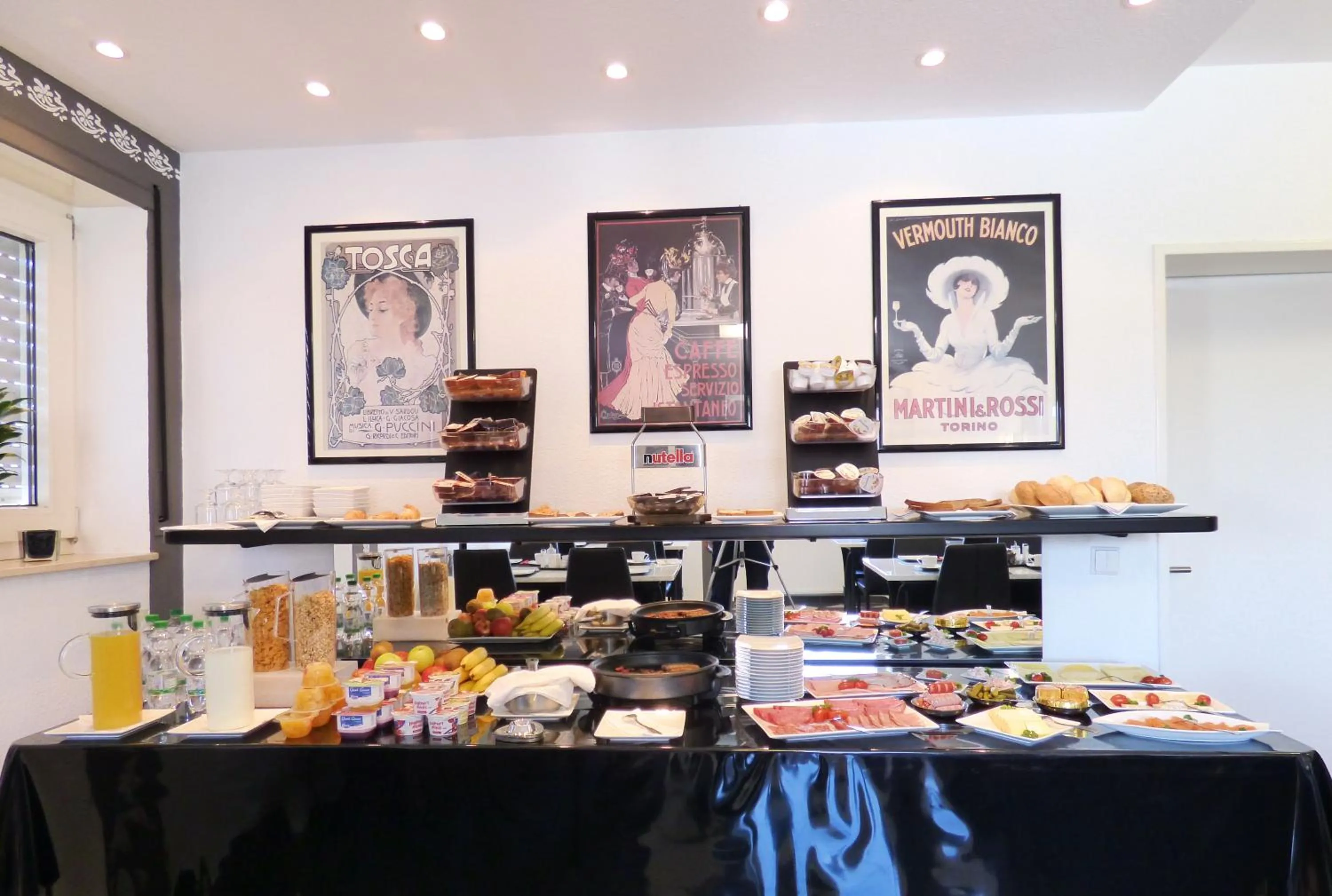 Buffet breakfast in Hotel Alt Büttgen