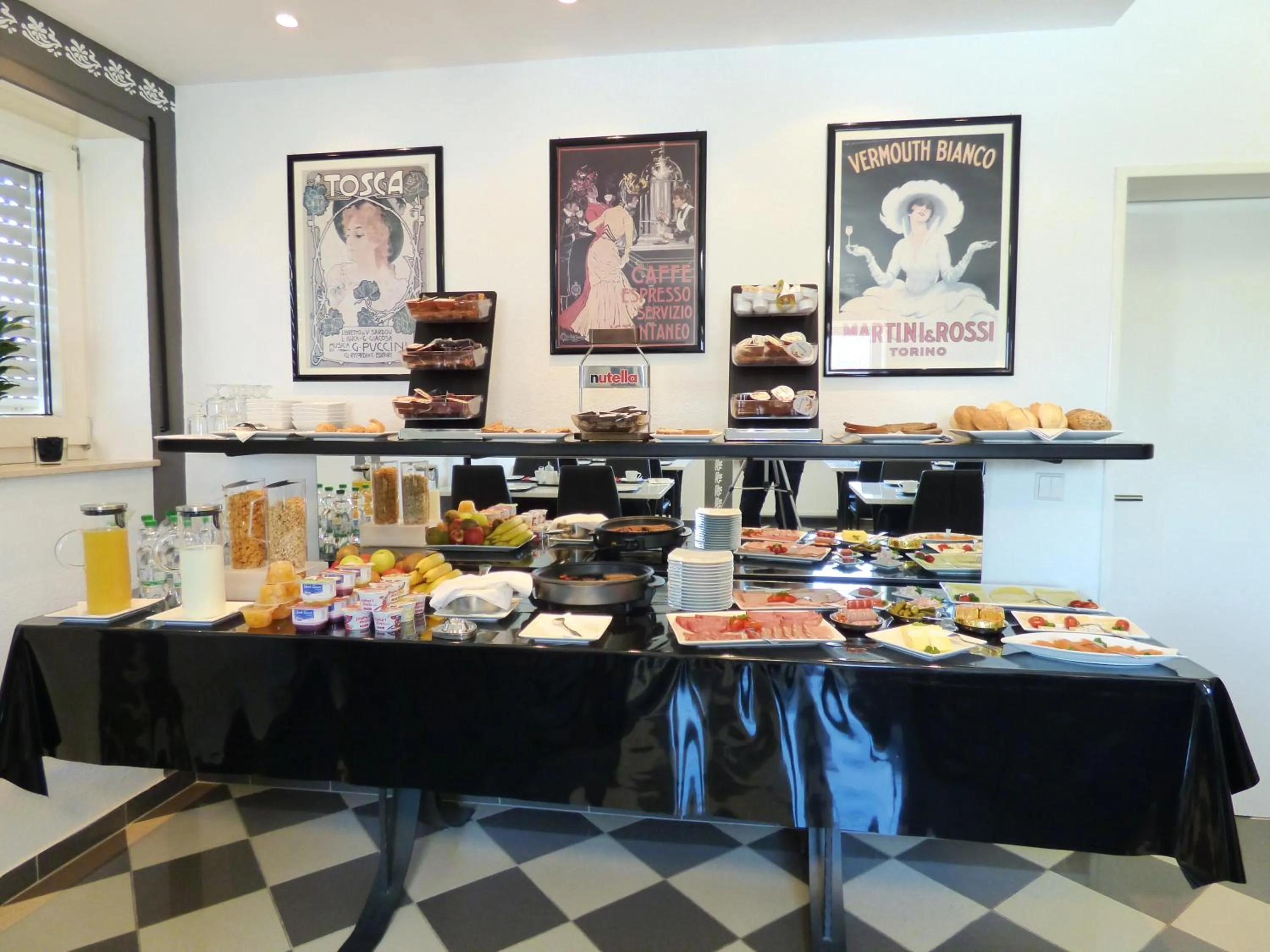 Buffet breakfast in Hotel Alt Büttgen