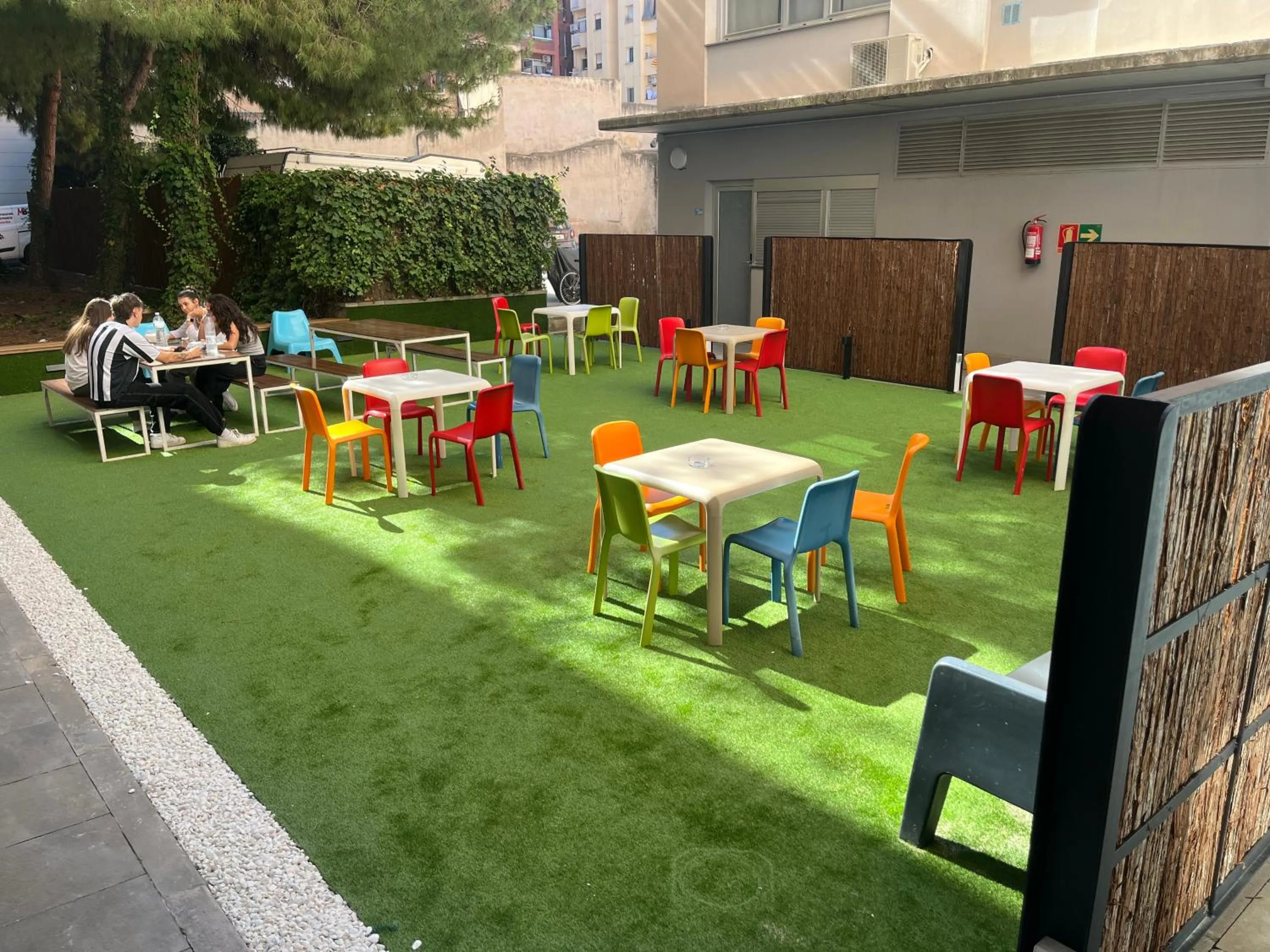 Balcony/Terrace in Residencia Universitaria Resa La Ciutadella