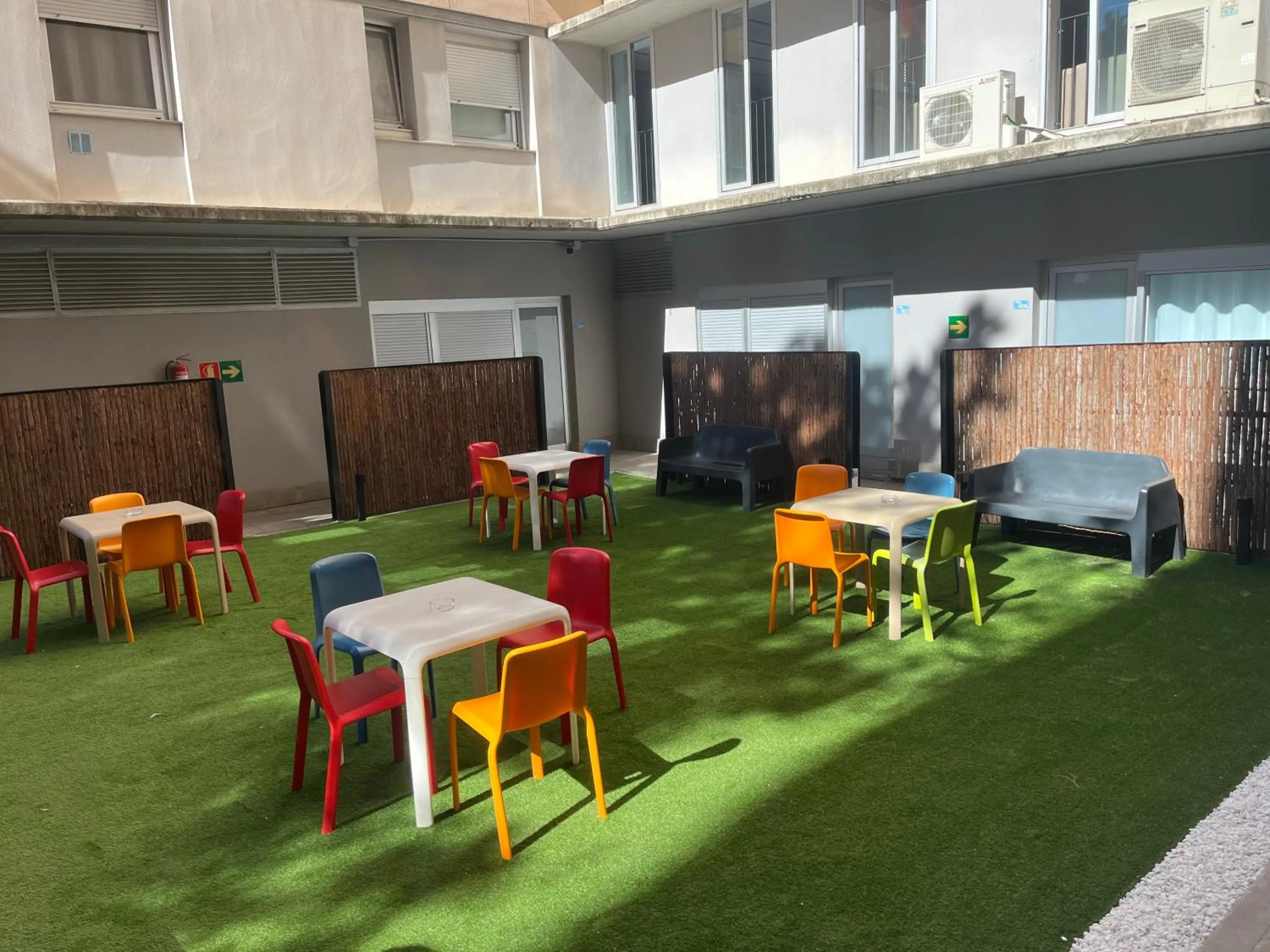 Balcony/Terrace in Residencia Universitaria Resa La Ciutadella