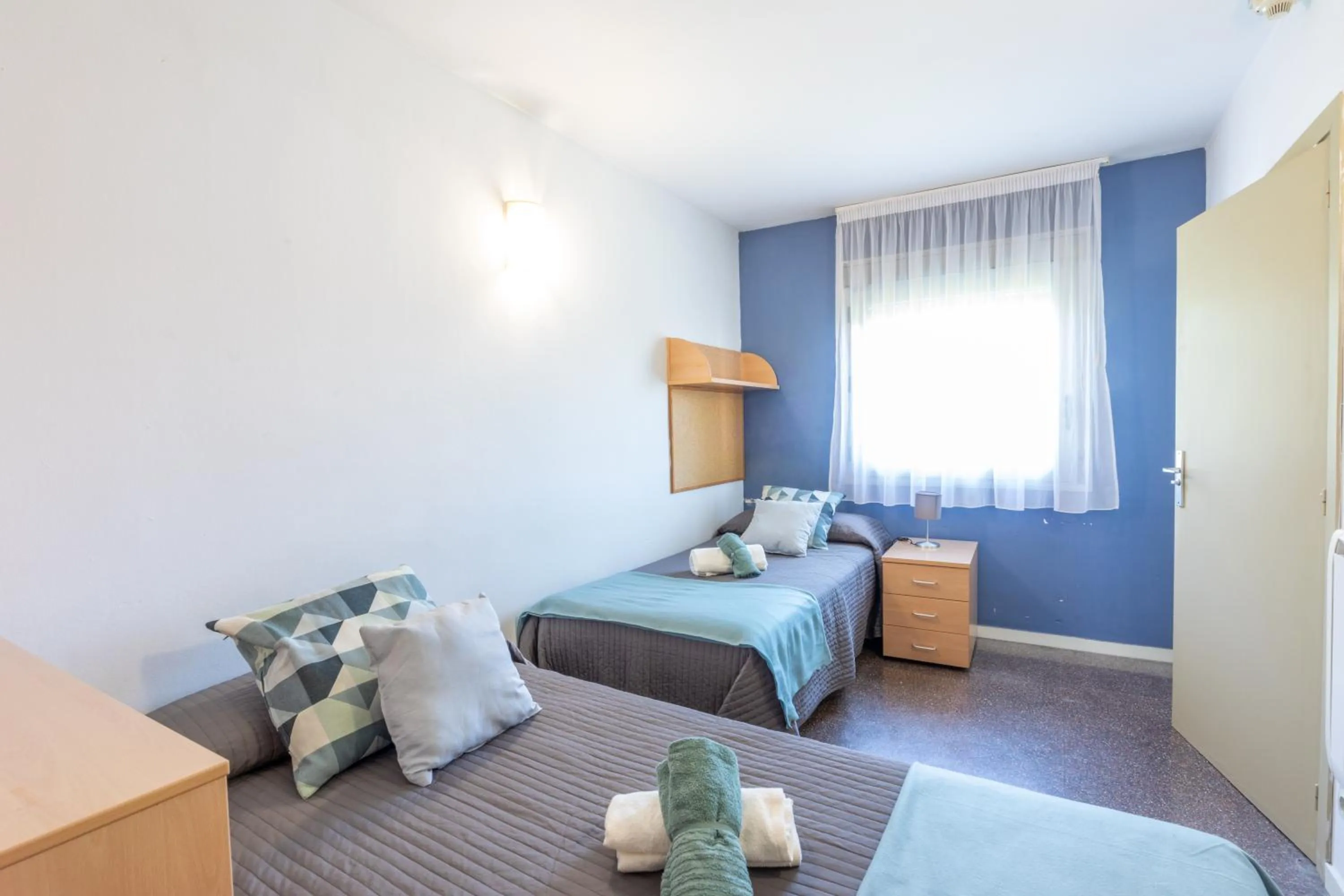 Bed in Residencia Universitaria Resa La Ciutadella