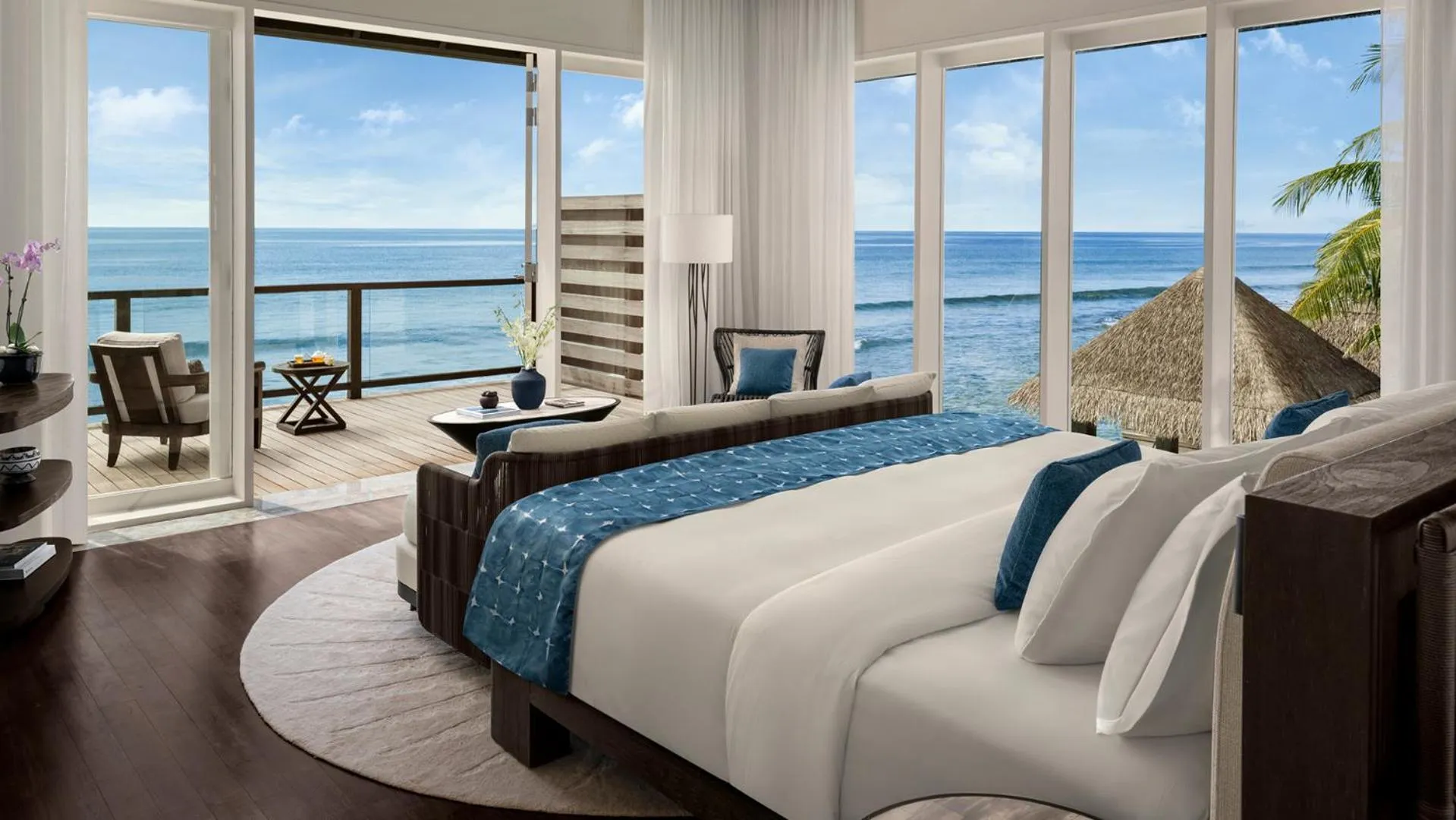 Bedroom, Bed in Naladhu Private Island Maldives