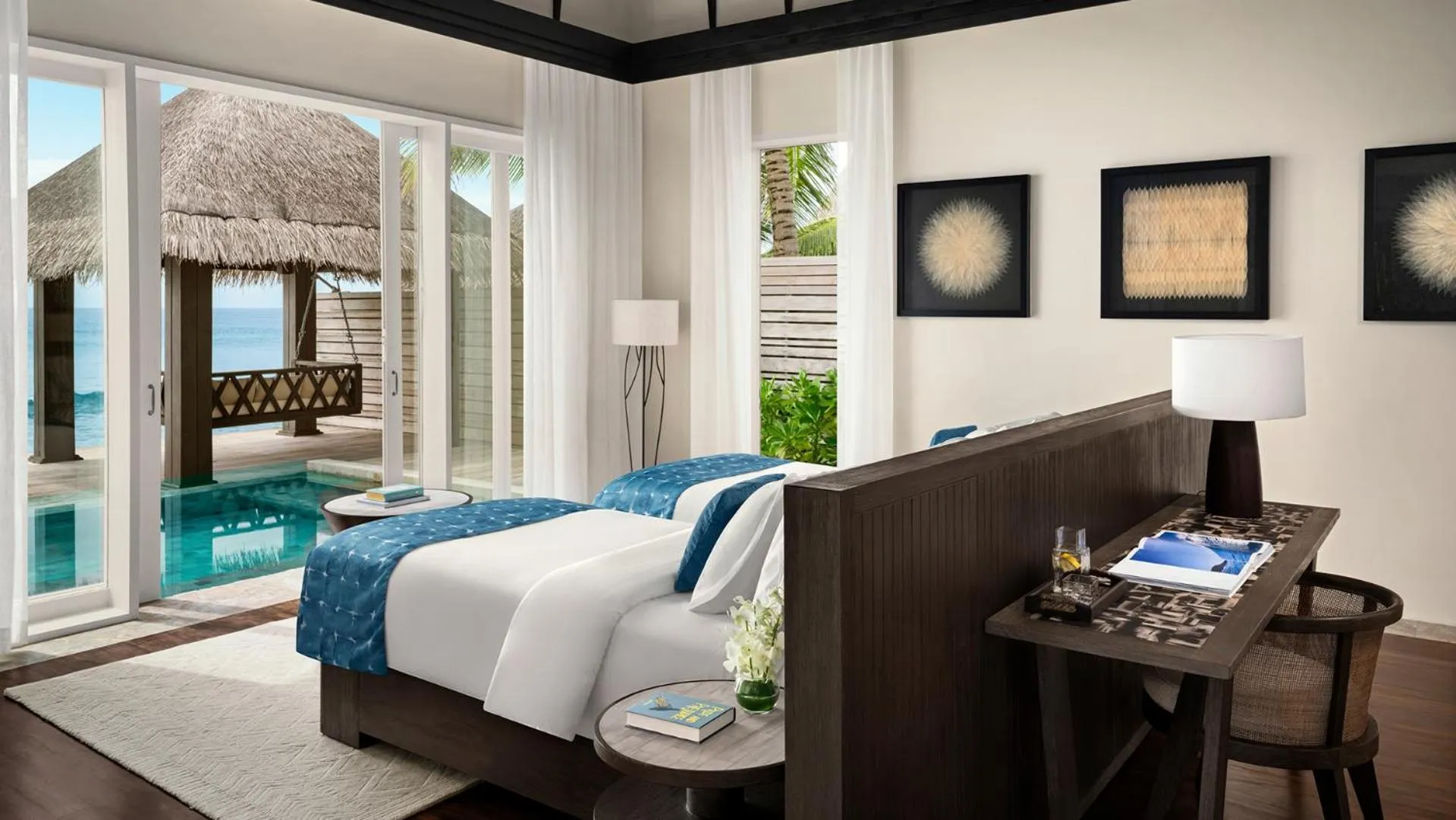 Bedroom in Naladhu Private Island Maldives