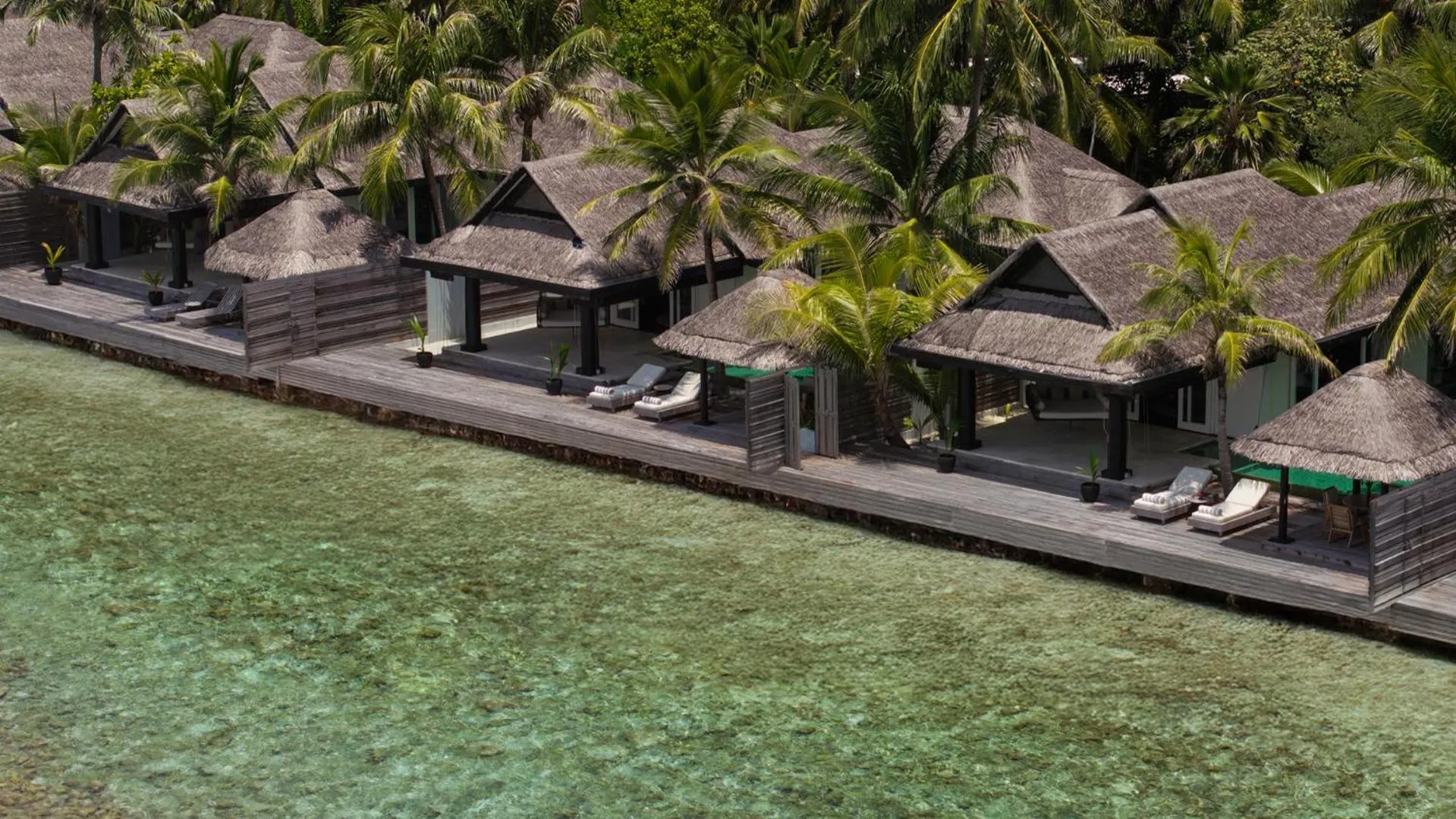 Balcony/Terrace in Naladhu Private Island Maldives