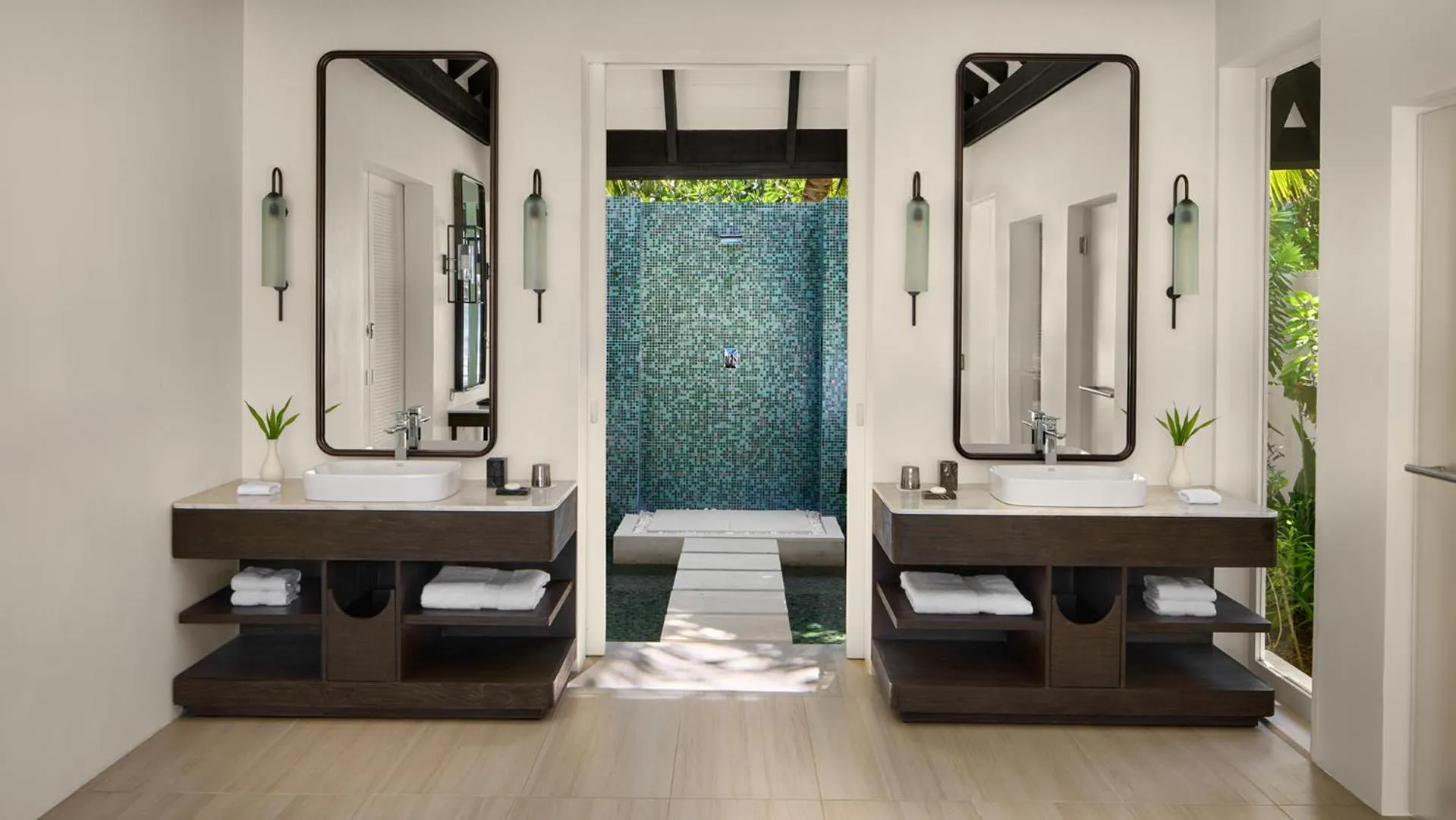 Bathroom in Naladhu Private Island Maldives