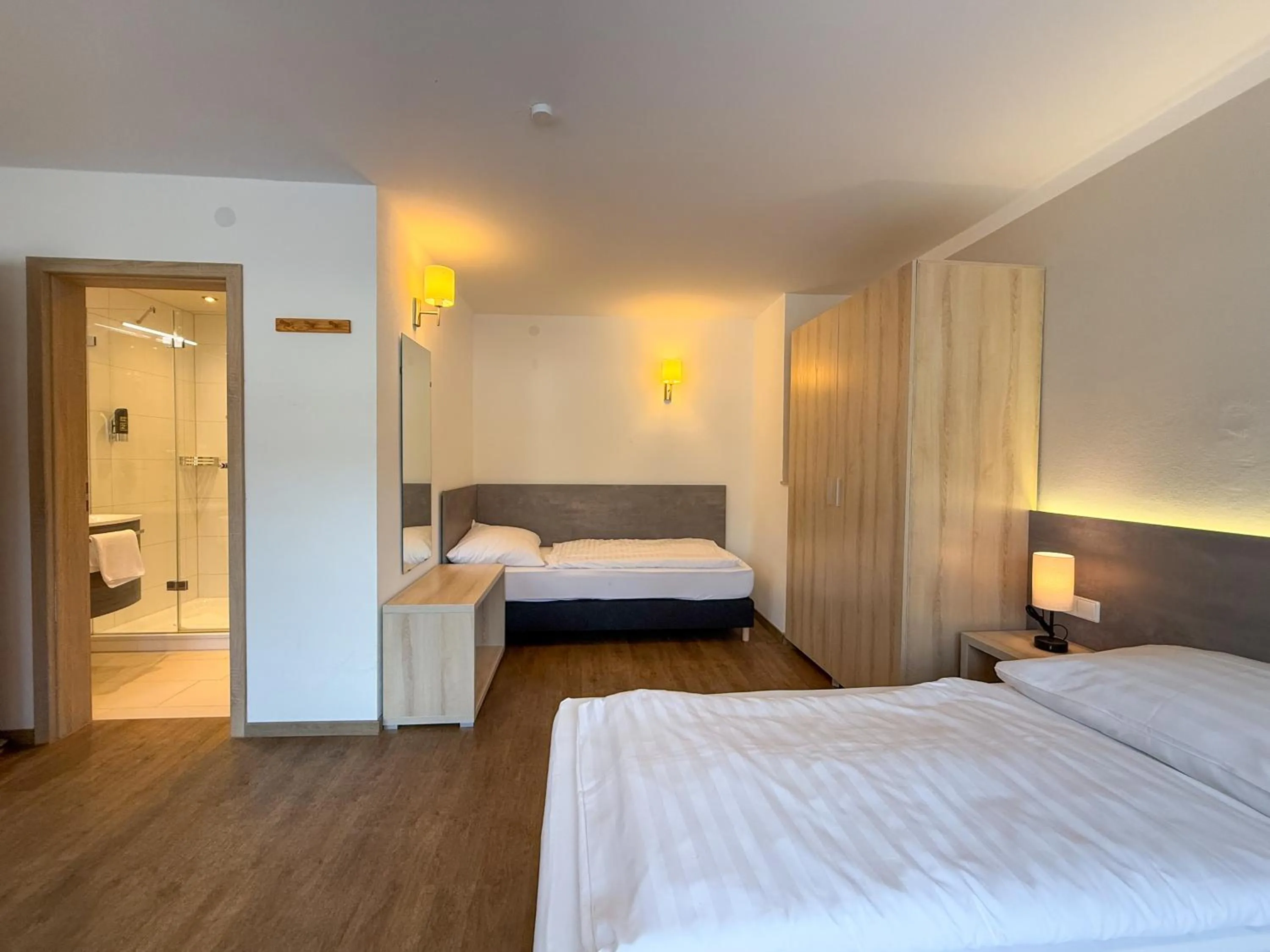 Bed in Landgasthof Schwarzberg