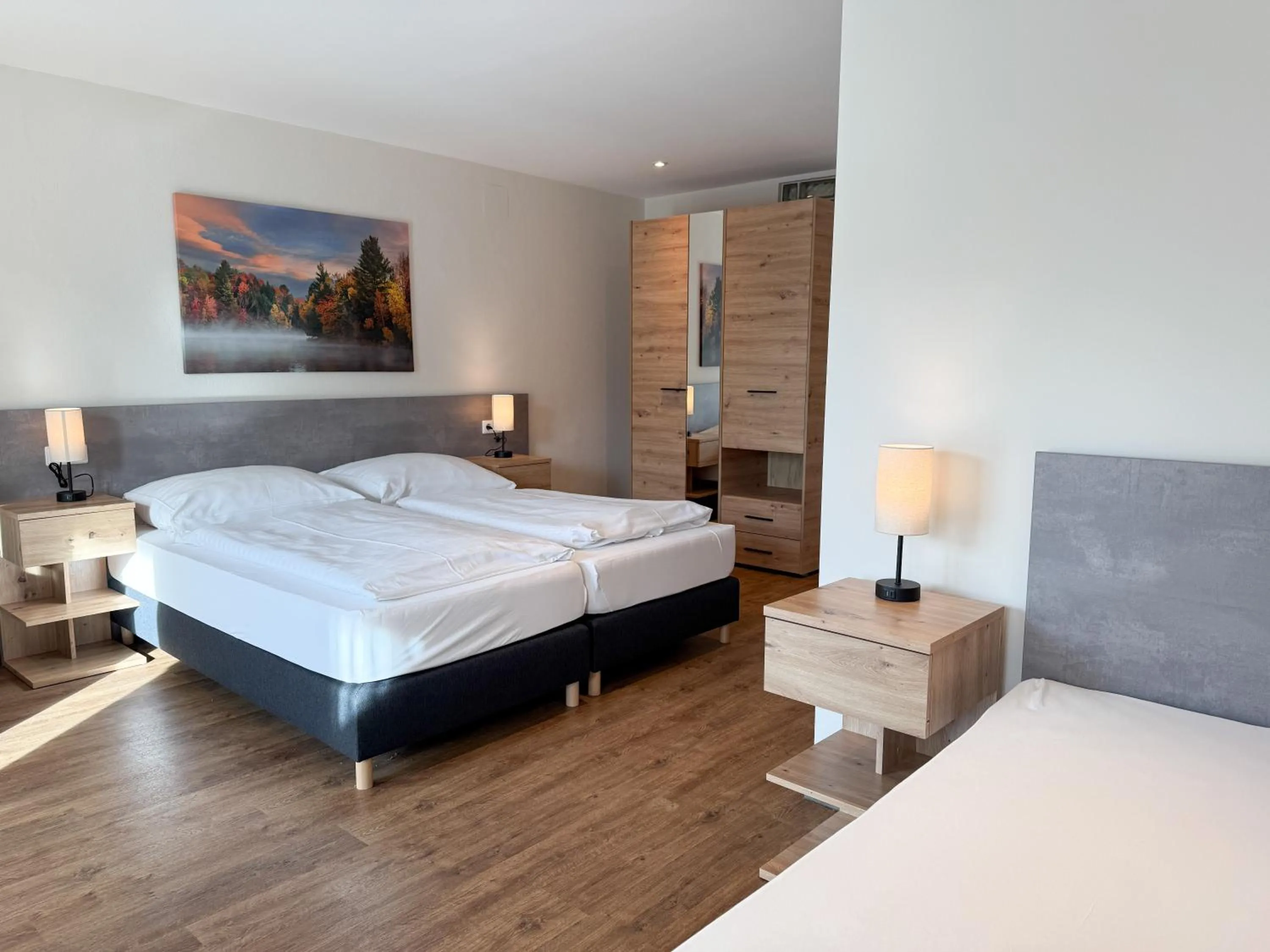 Bed in Landgasthof Schwarzberg