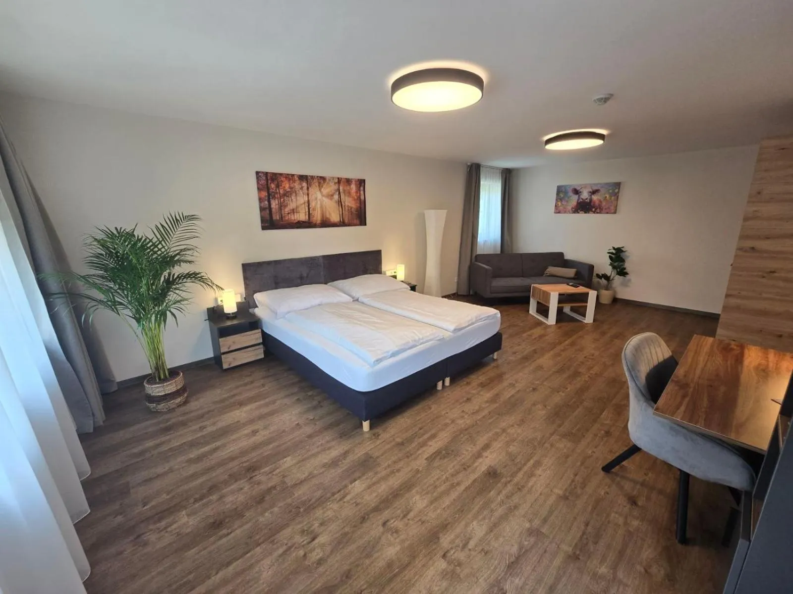 Bed in Landgasthof Schwarzberg