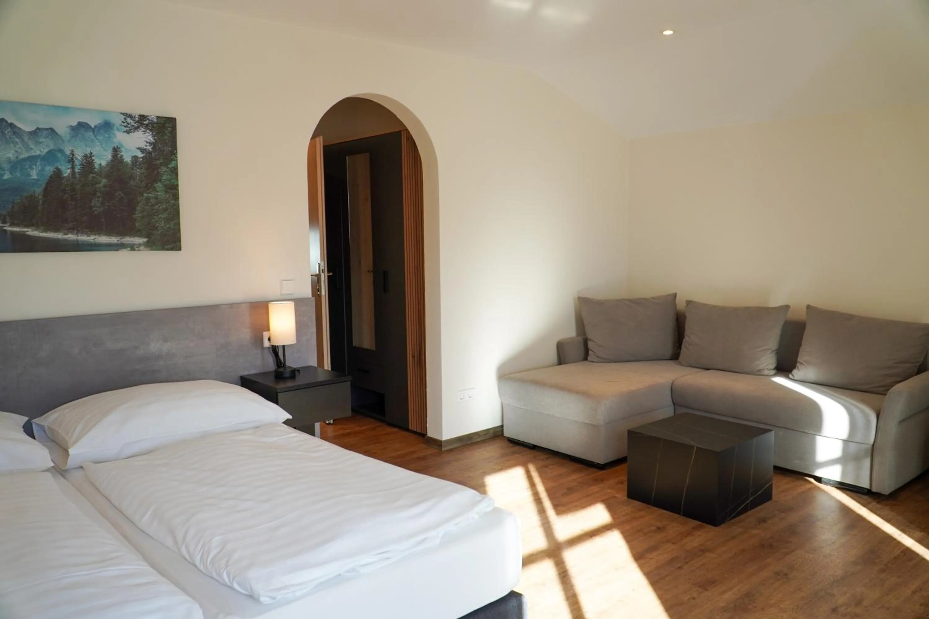 Bed in Landgasthof Schwarzberg