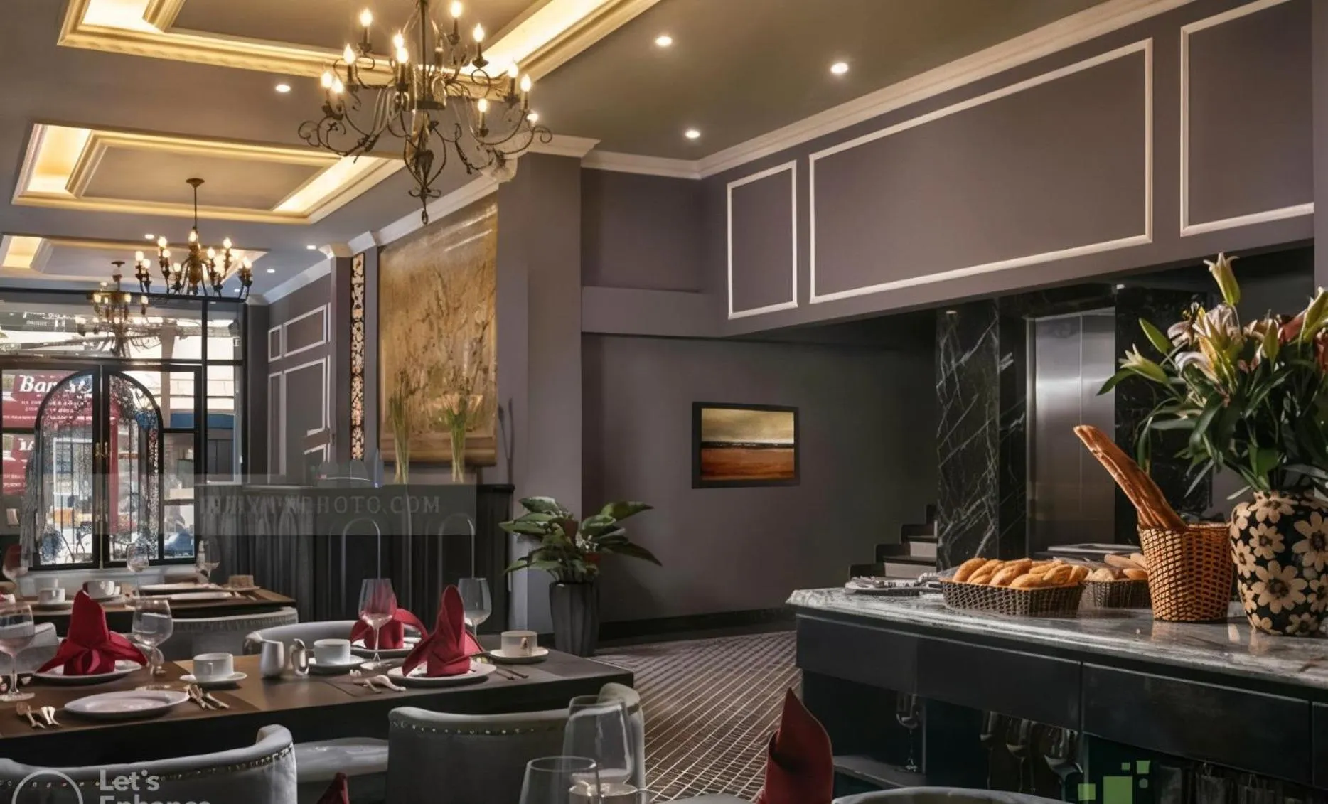 Restaurant/places to eat in Matilda Boutique Hotel & Spa