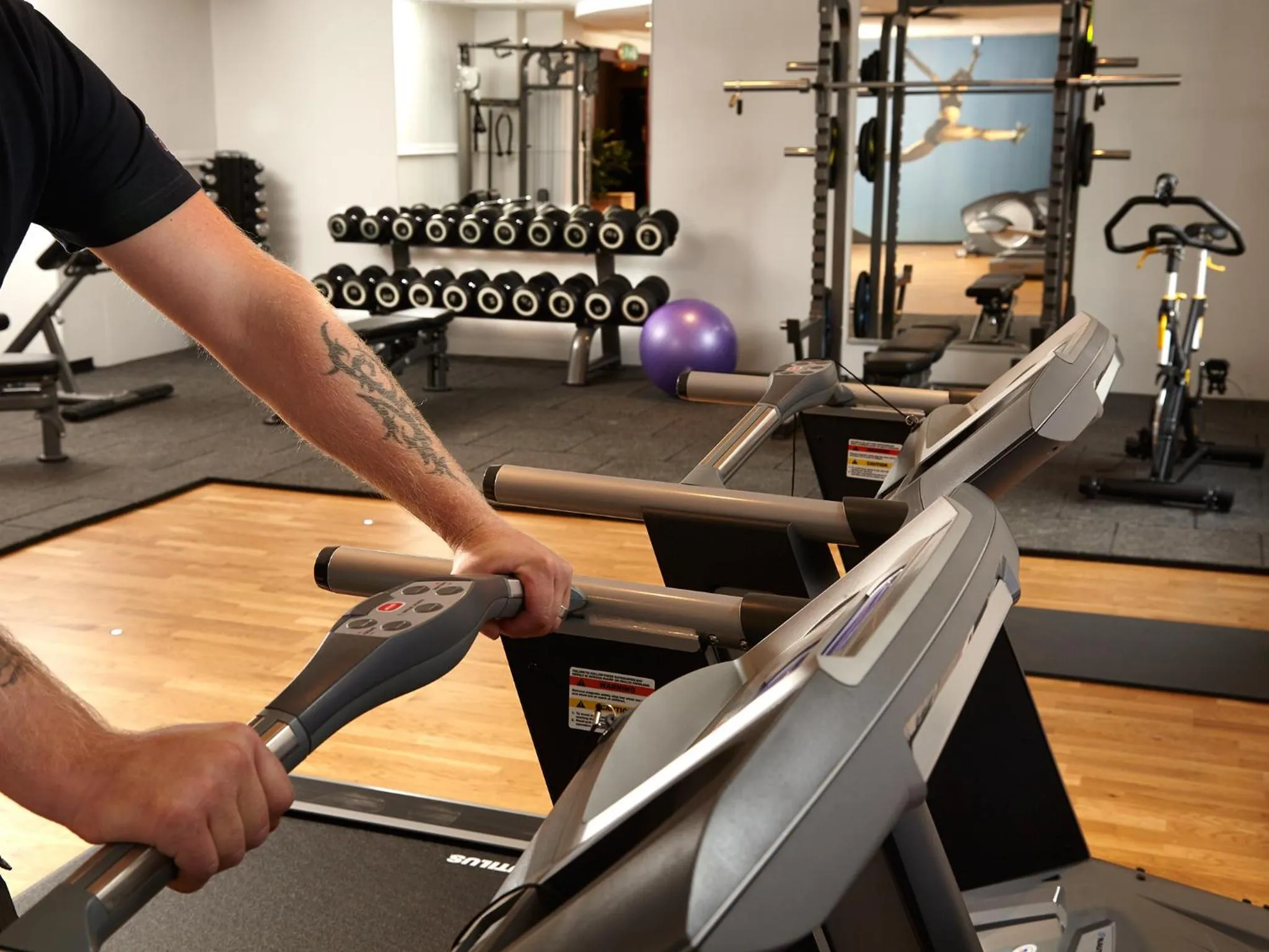 Fitness centre/facilities in Best Western Motala Stadshotell