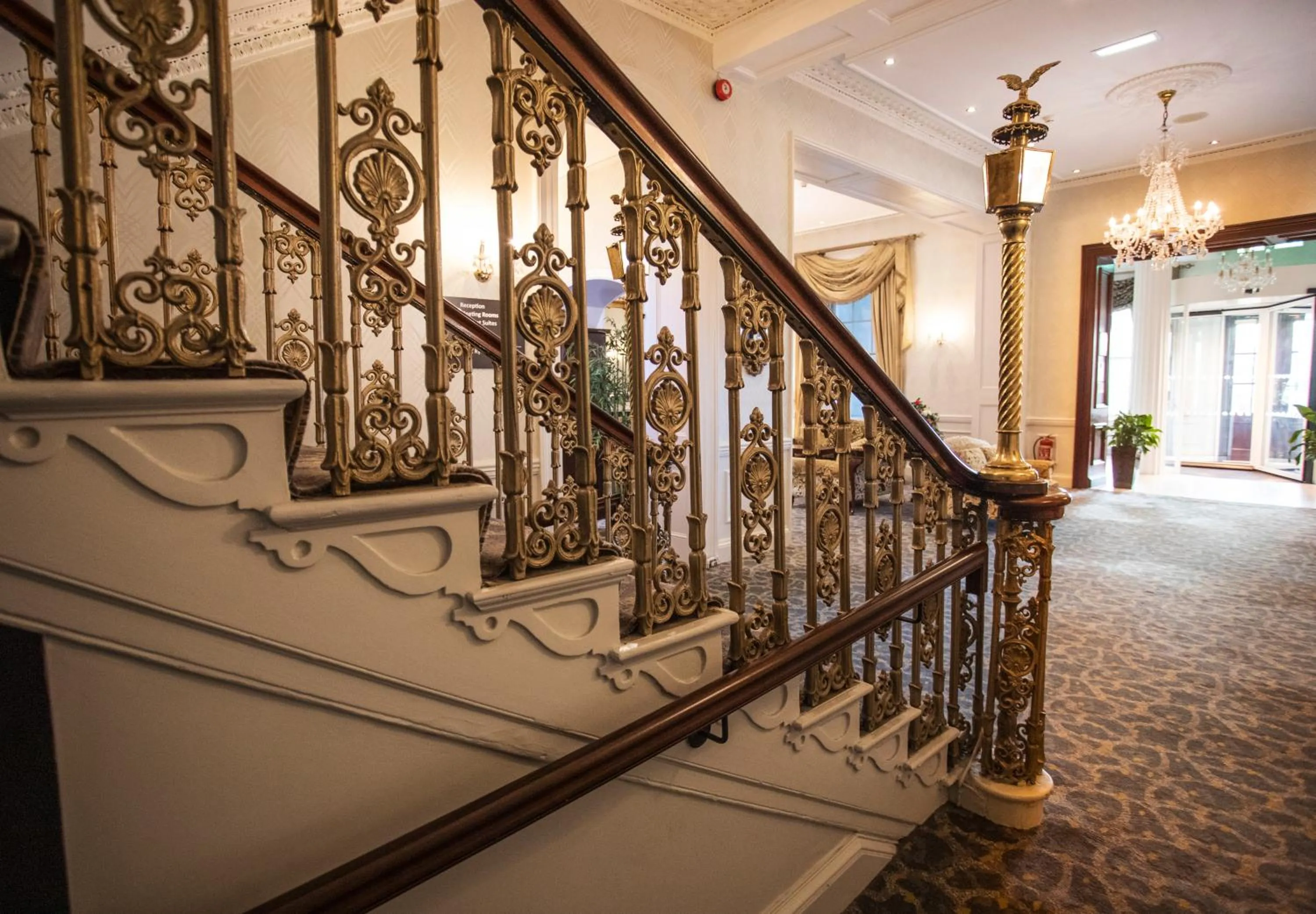 Lobby or reception in Grand Hotel