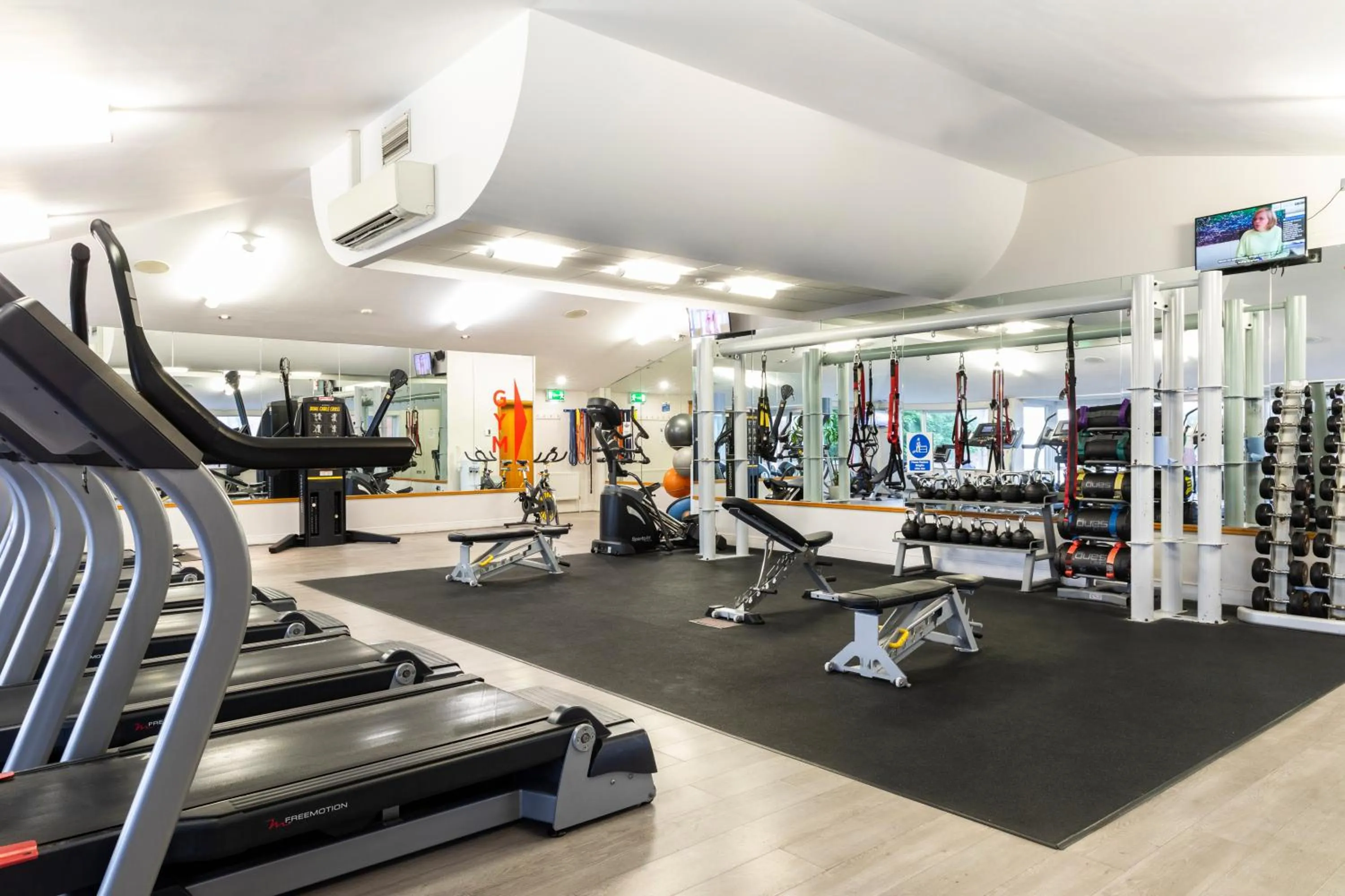 Fitness centre/facilities in Grand Hotel