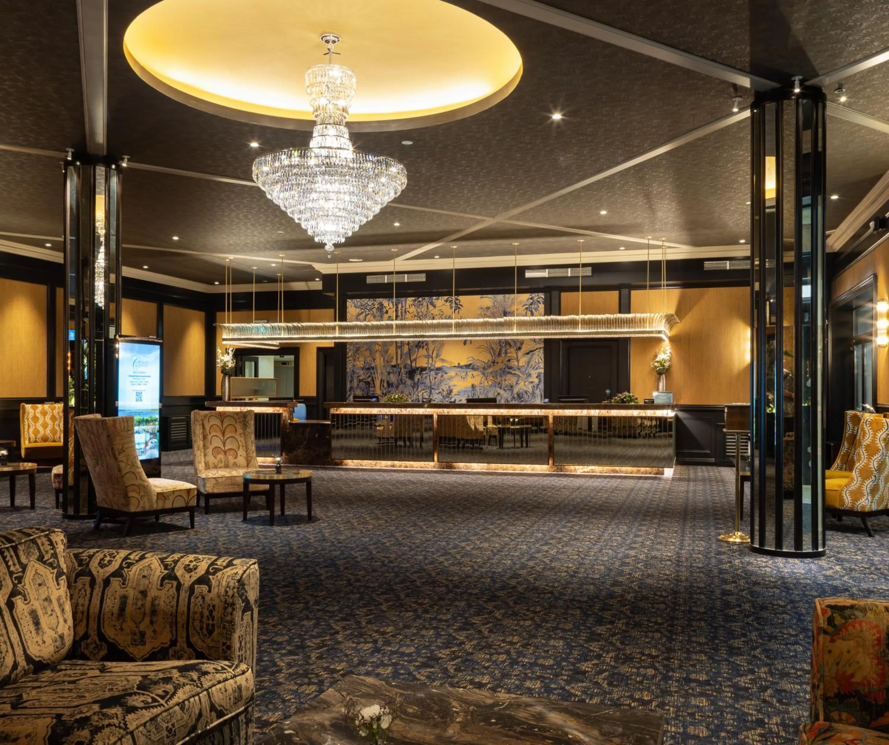 Lobby or reception in Grand Hotel