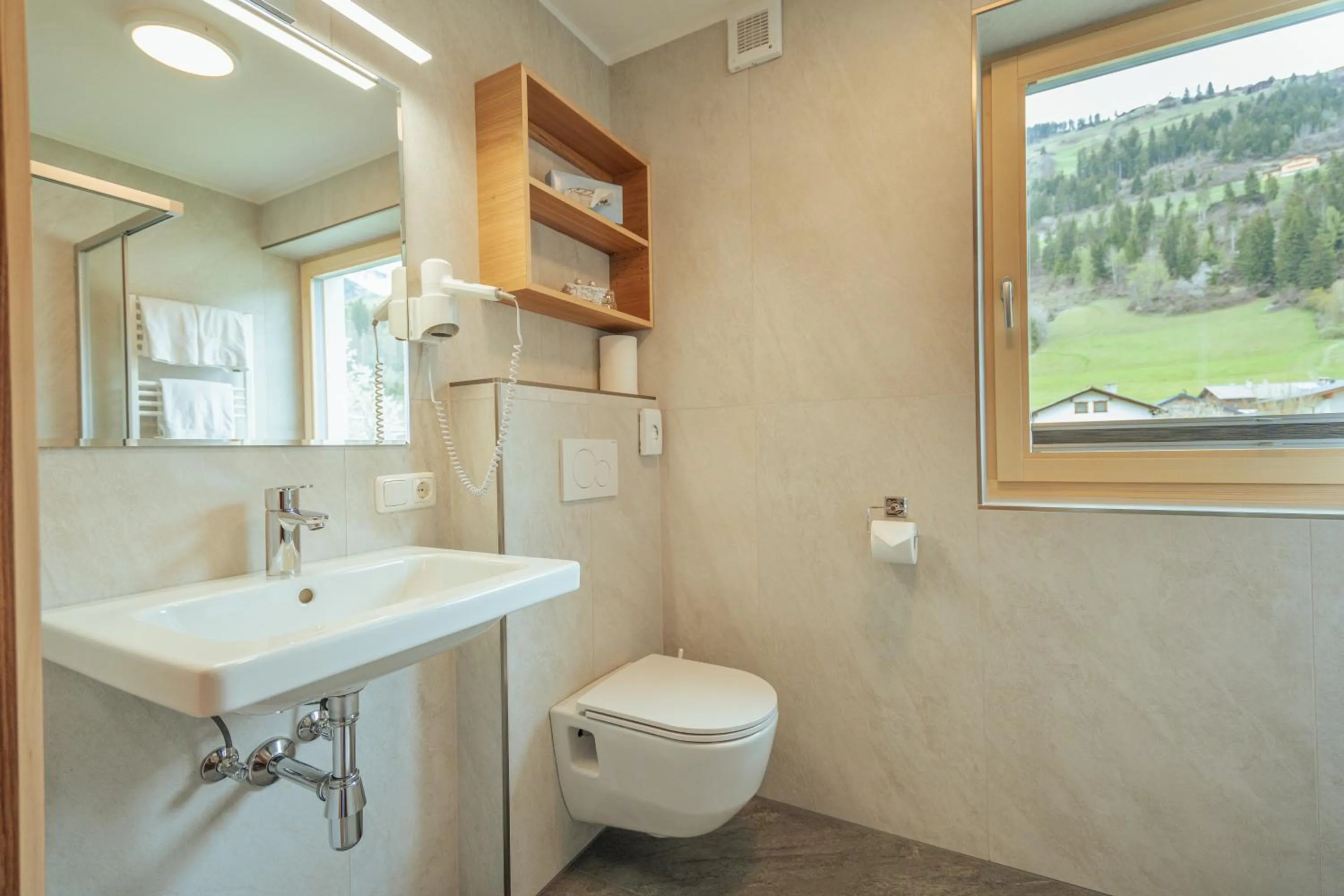 Bathroom in Hotel Gesser