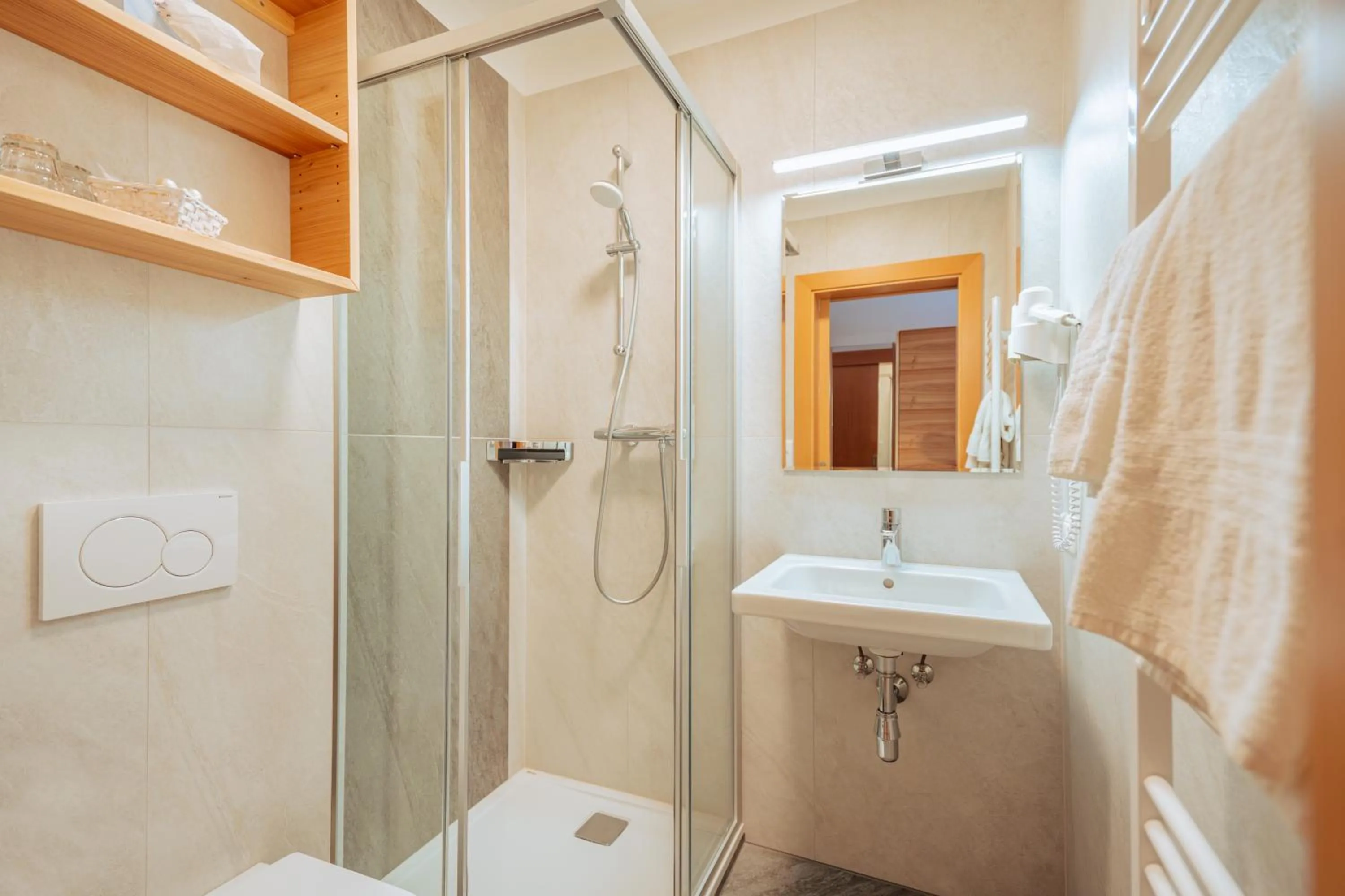 Bathroom in Hotel Gesser