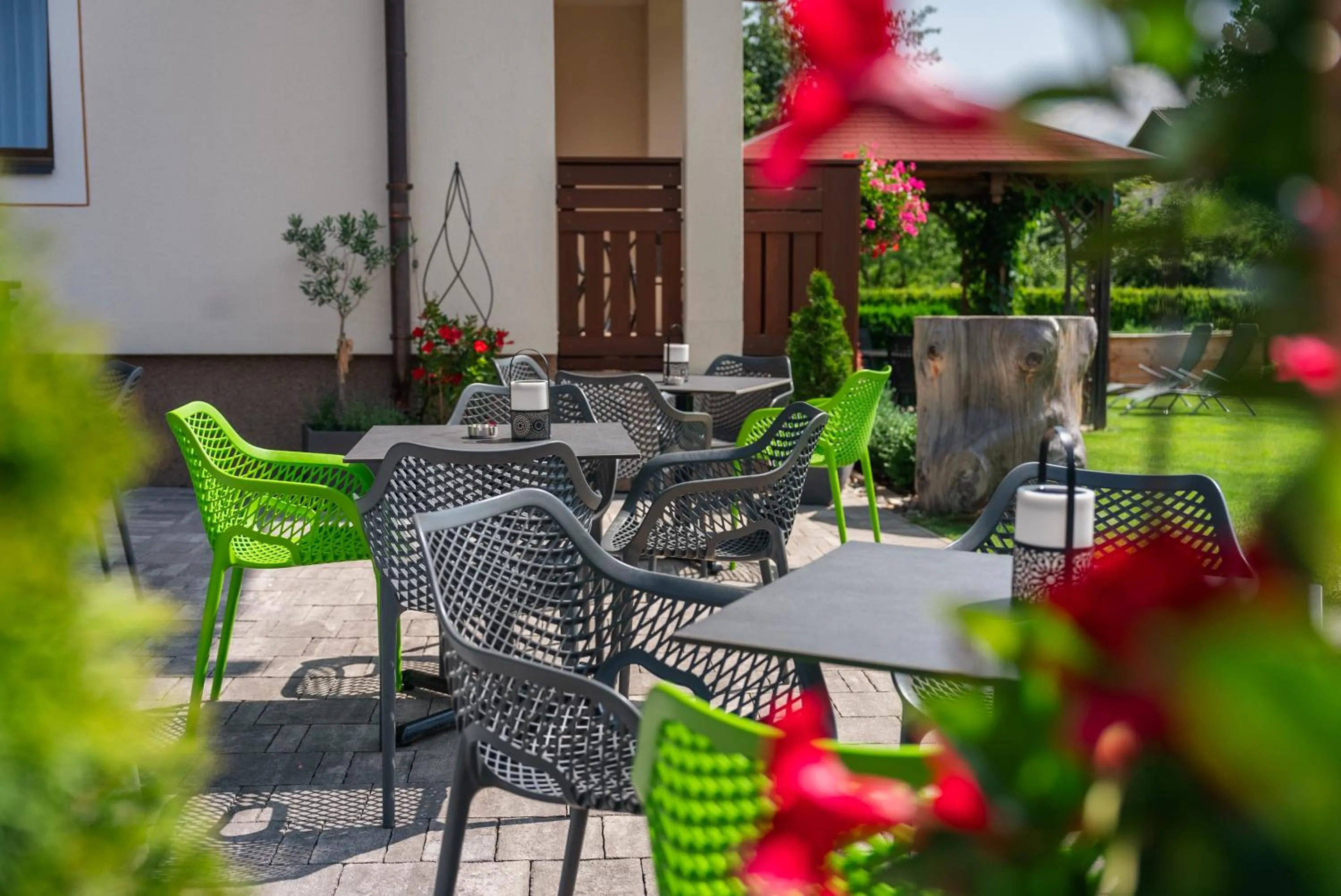 Garden in Hotel Gesser