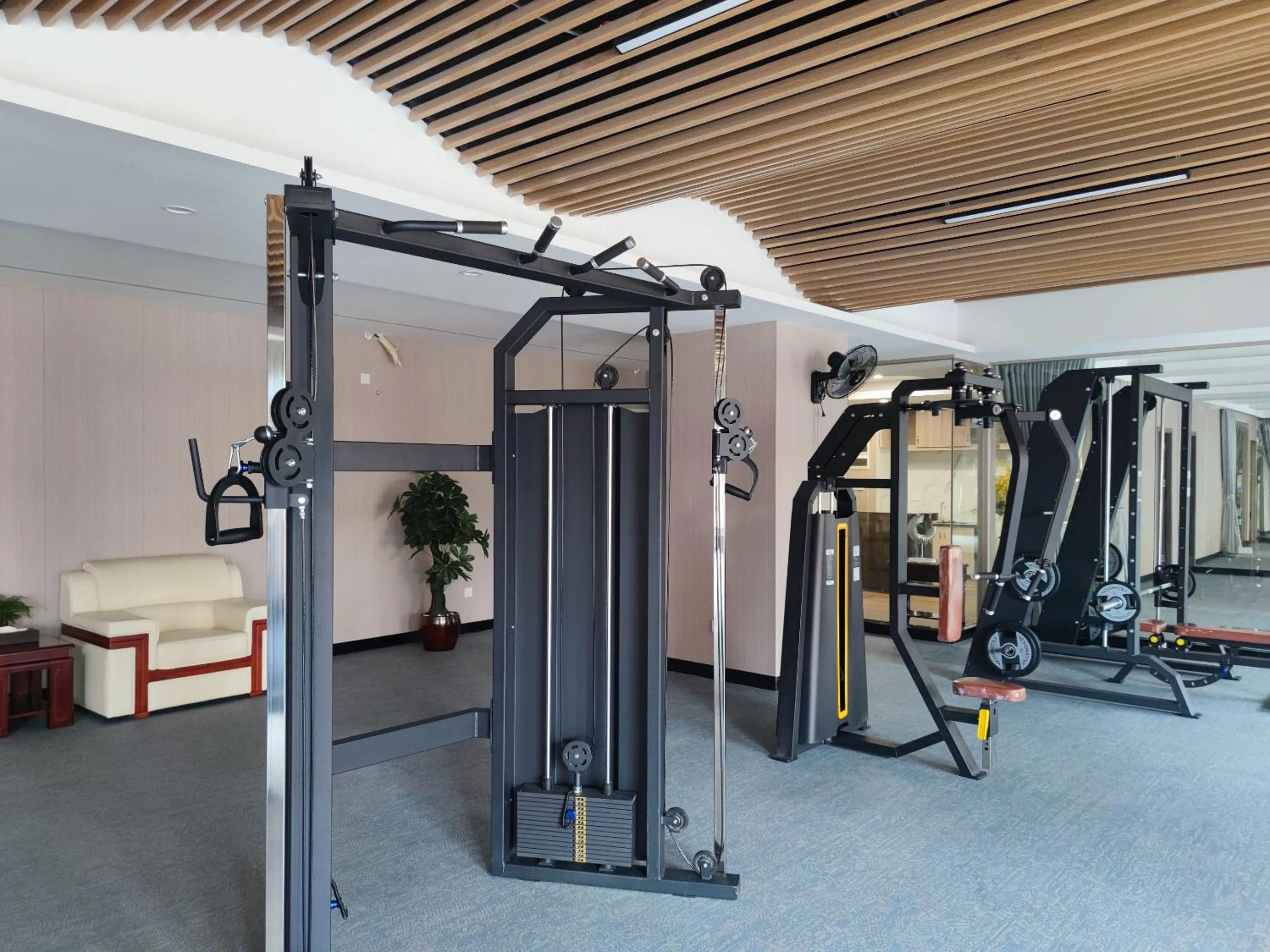 Fitness centre/facilities in Junyue Hotel