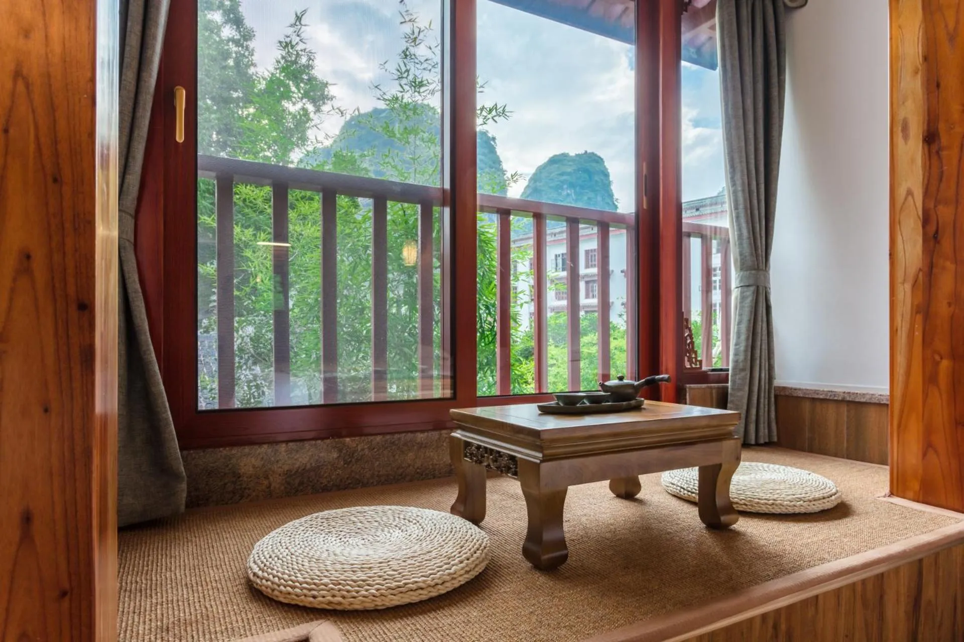 Balcony/Terrace in Yangshuo River View Hotel