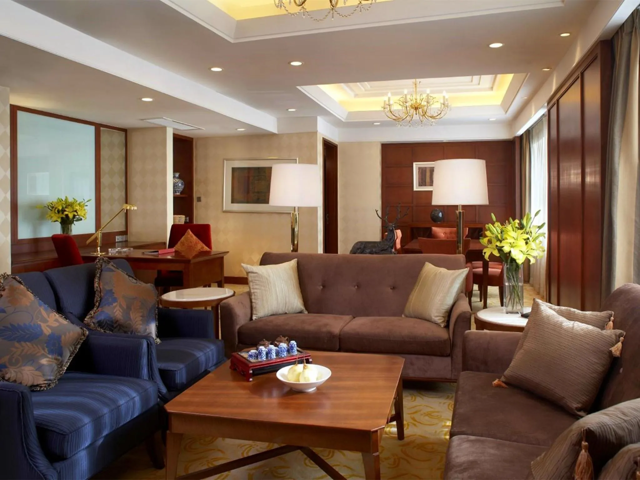 Living room in Shangri-La Baotou