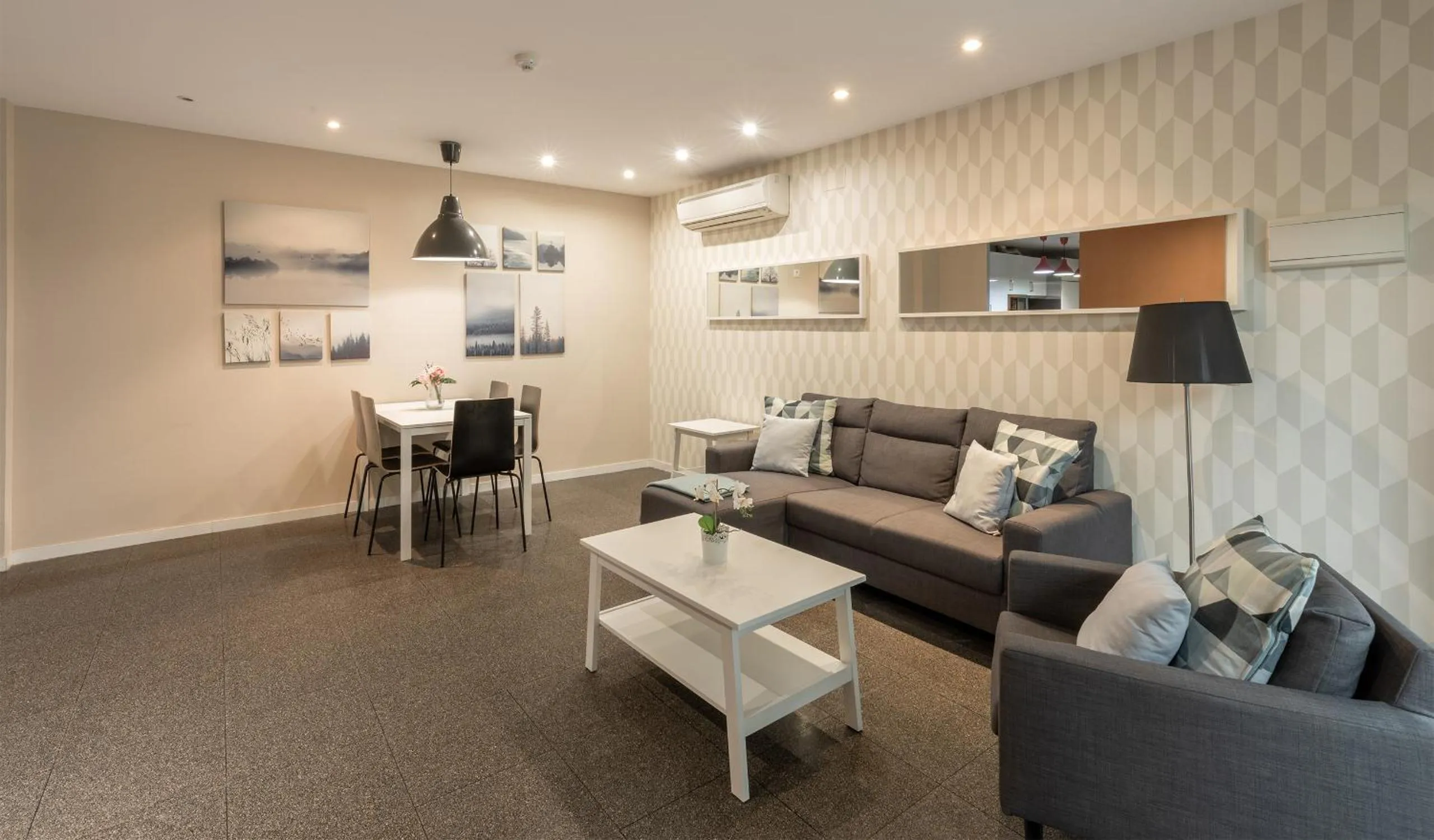 Living room in Residencia Universitaria Resa Campus del Mar