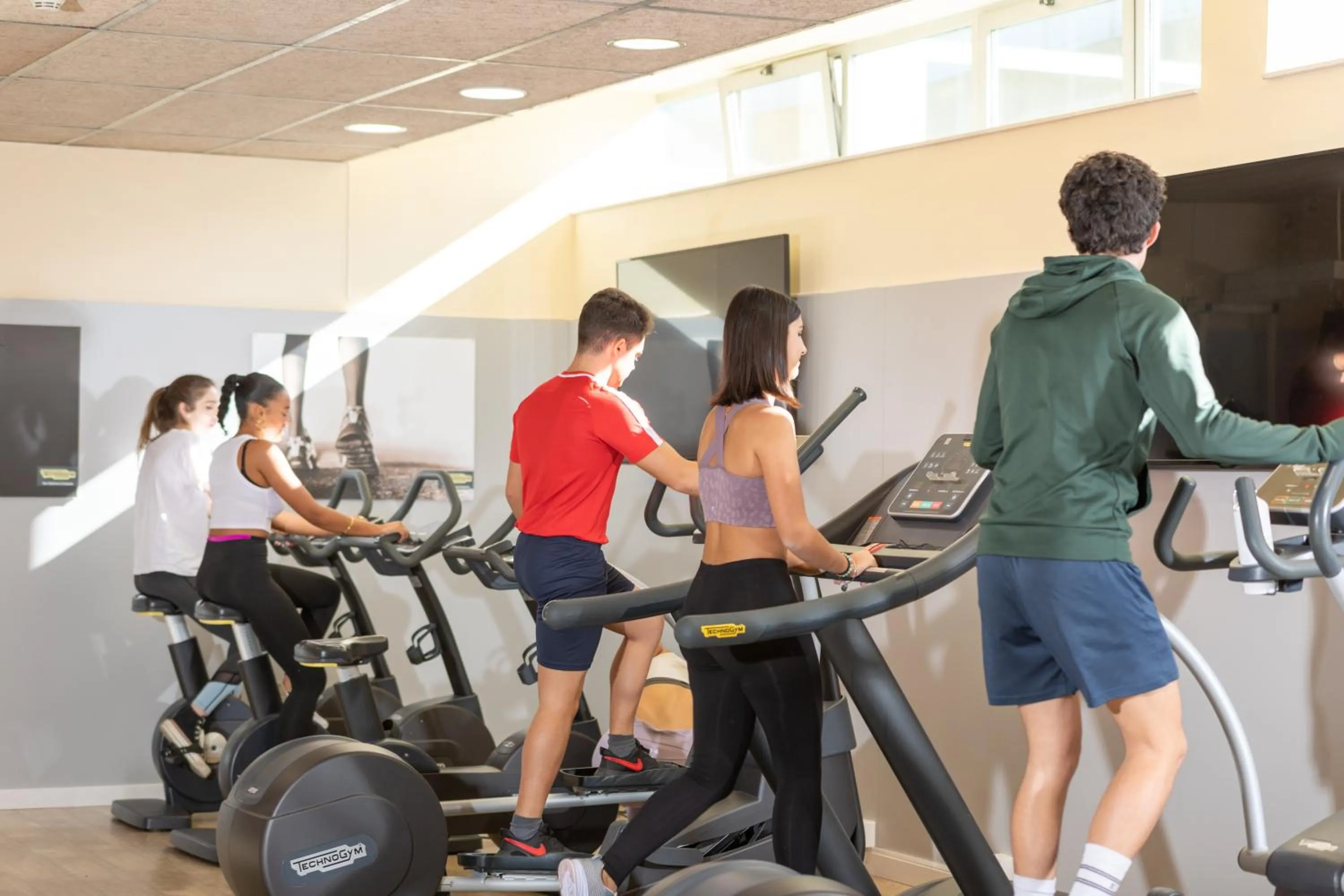 Fitness centre/facilities in Residencia Universitaria Resa Campus del Mar