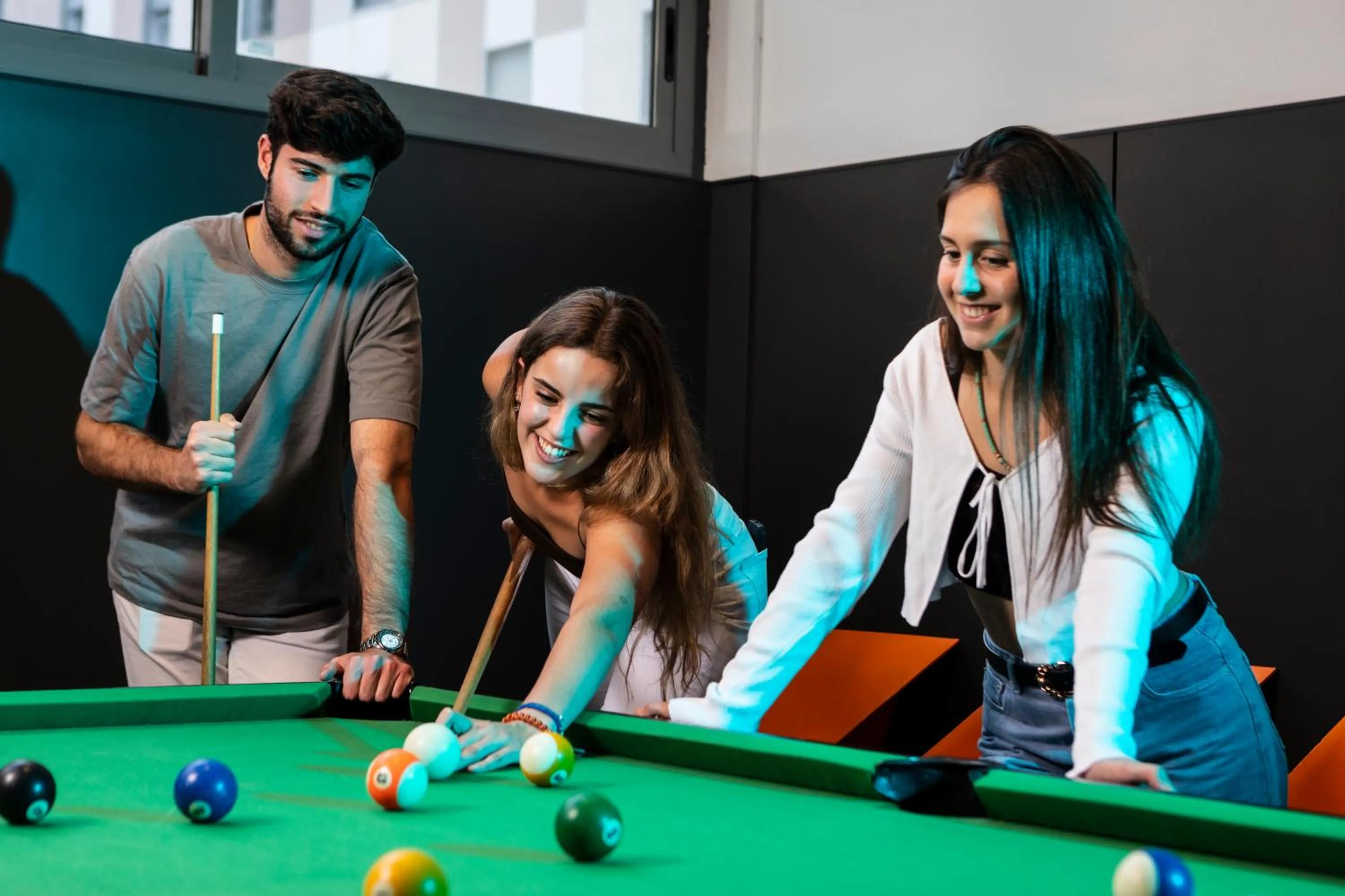 Billiard in Residencia Universitaria Resa Campus del Mar