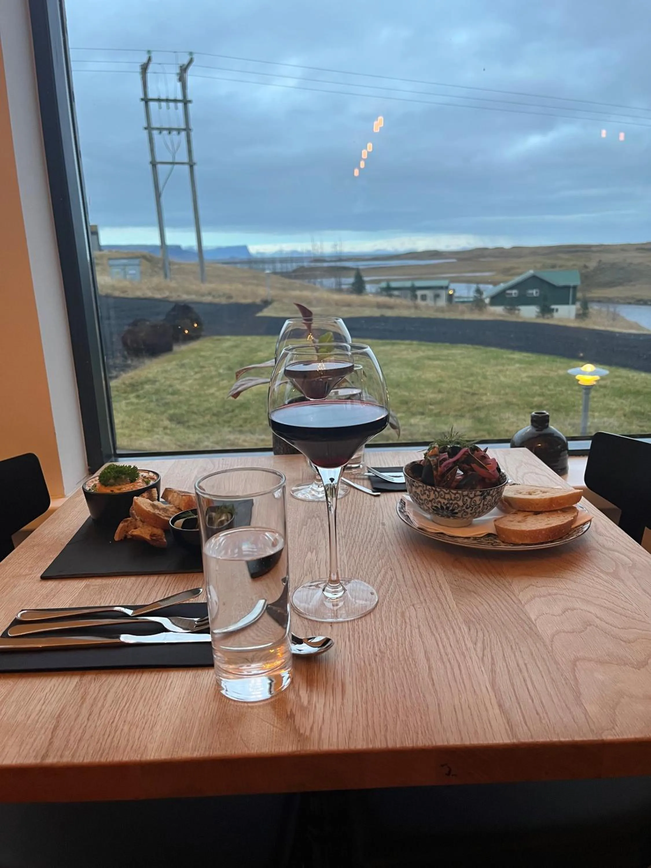 Food and drinks in Magma Hotel