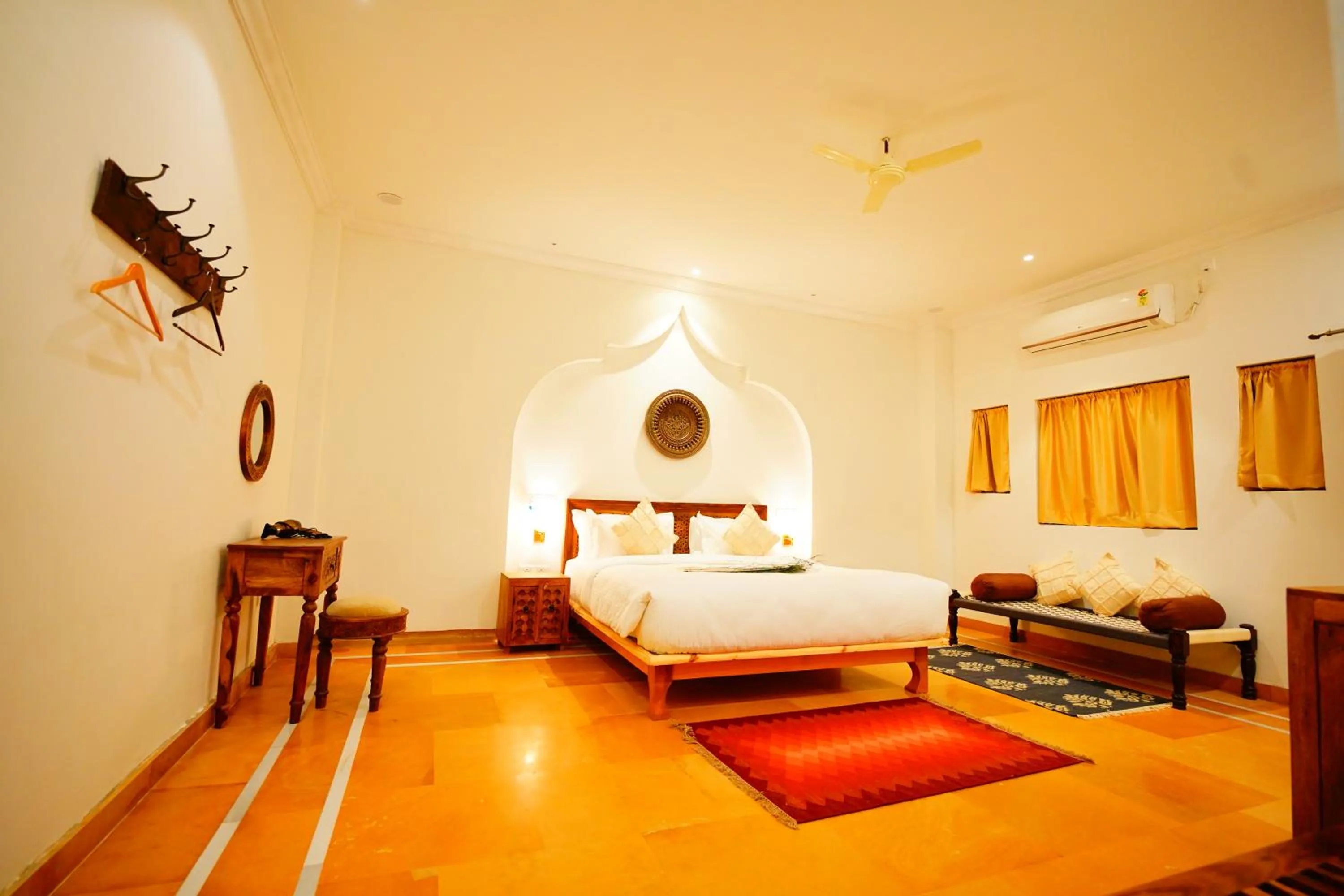 Photo of the whole room, Bed in Casa De Kaku Jaisalmer
