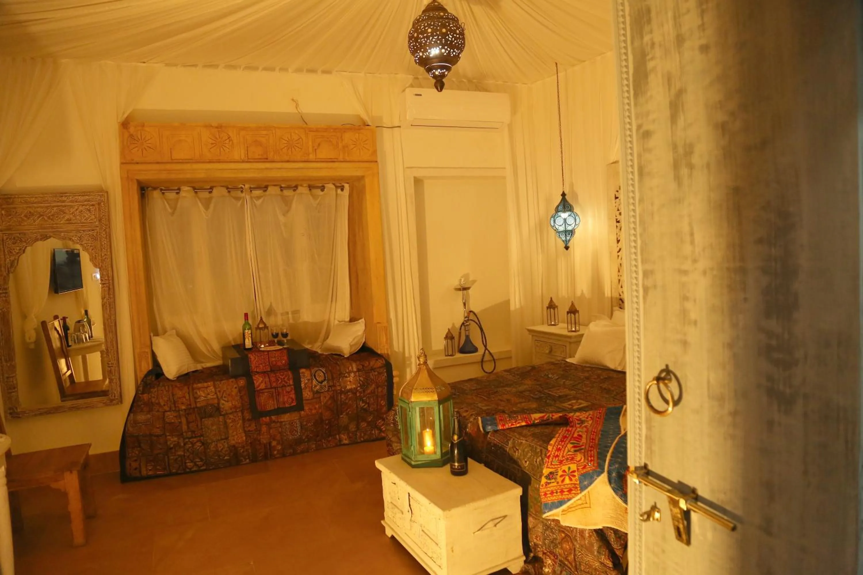 Seating area in Casa De Kaku Jaisalmer