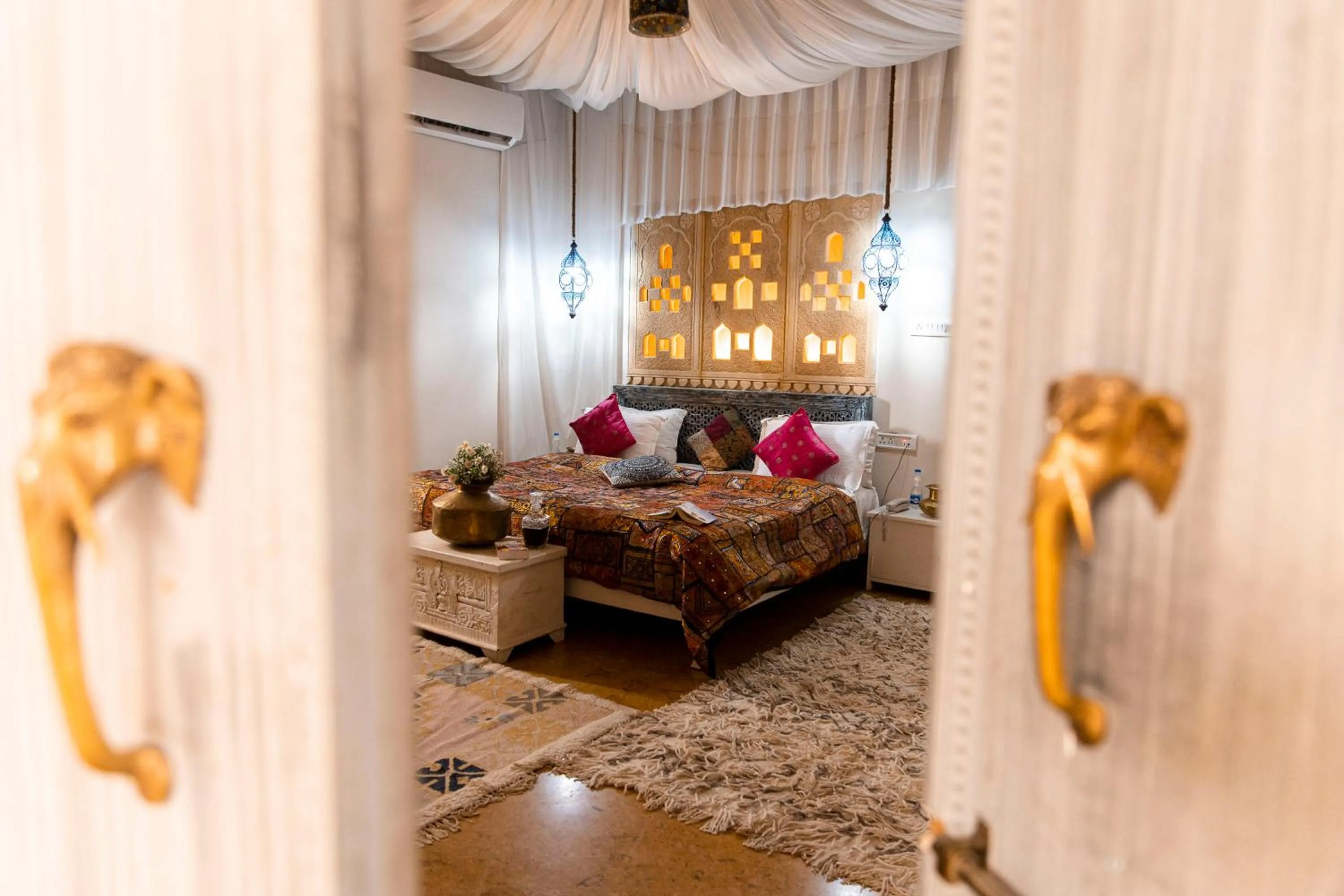 Bed in Casa De Kaku Jaisalmer