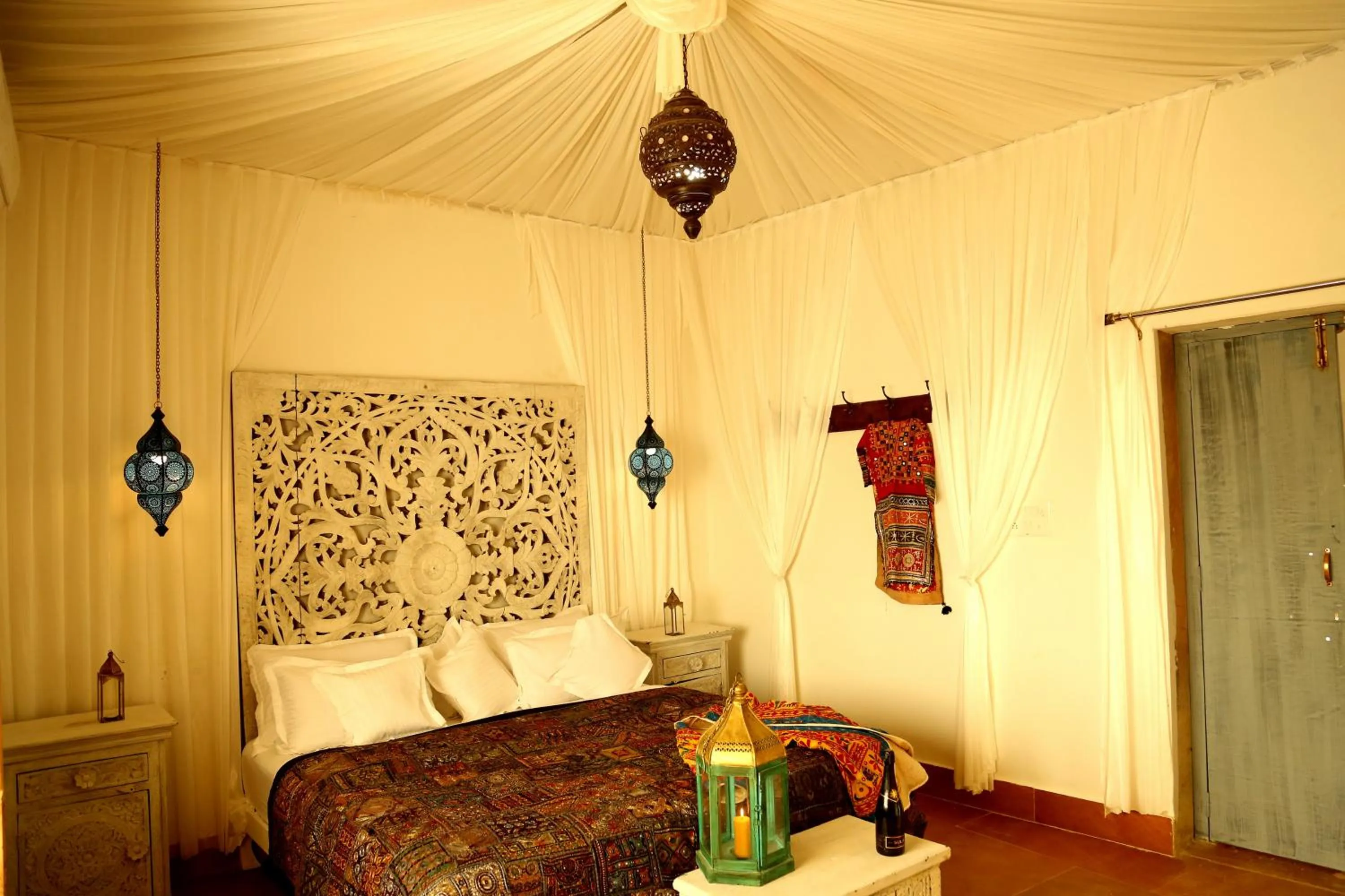 Bed in Casa De Kaku Jaisalmer