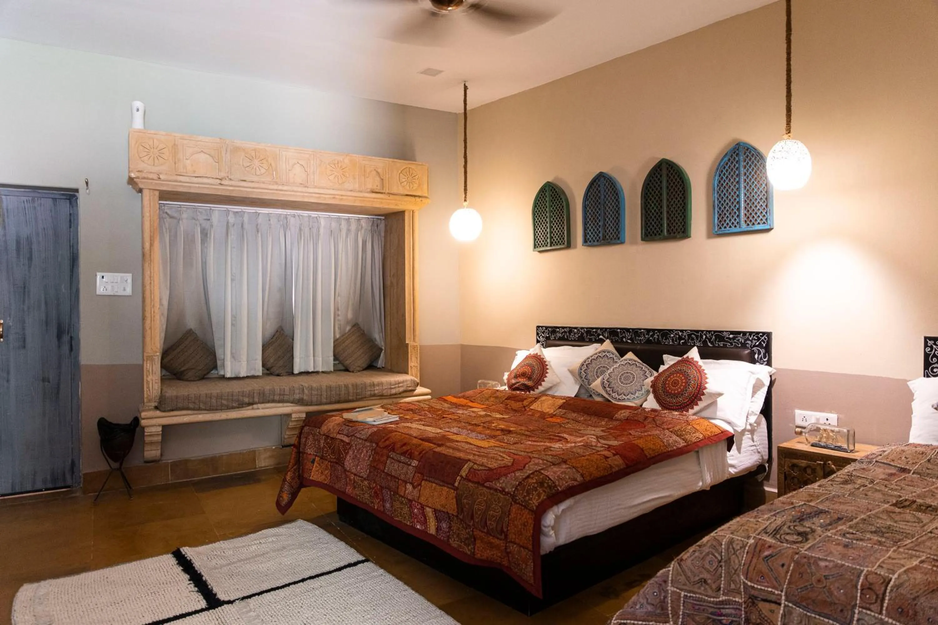 Bed in Casa De Kaku Jaisalmer