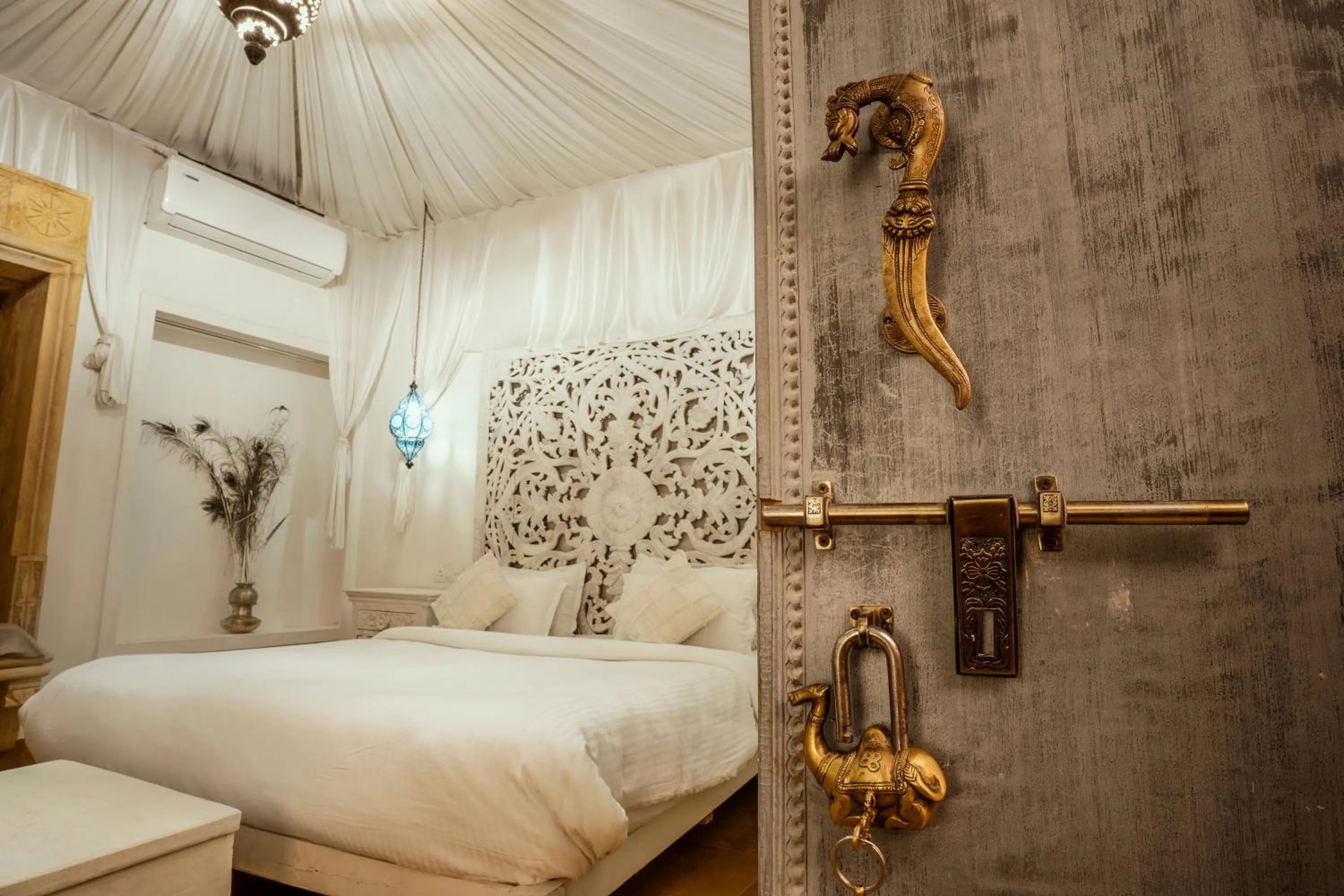 Bedroom, Bed in Casa De Kaku Jaisalmer