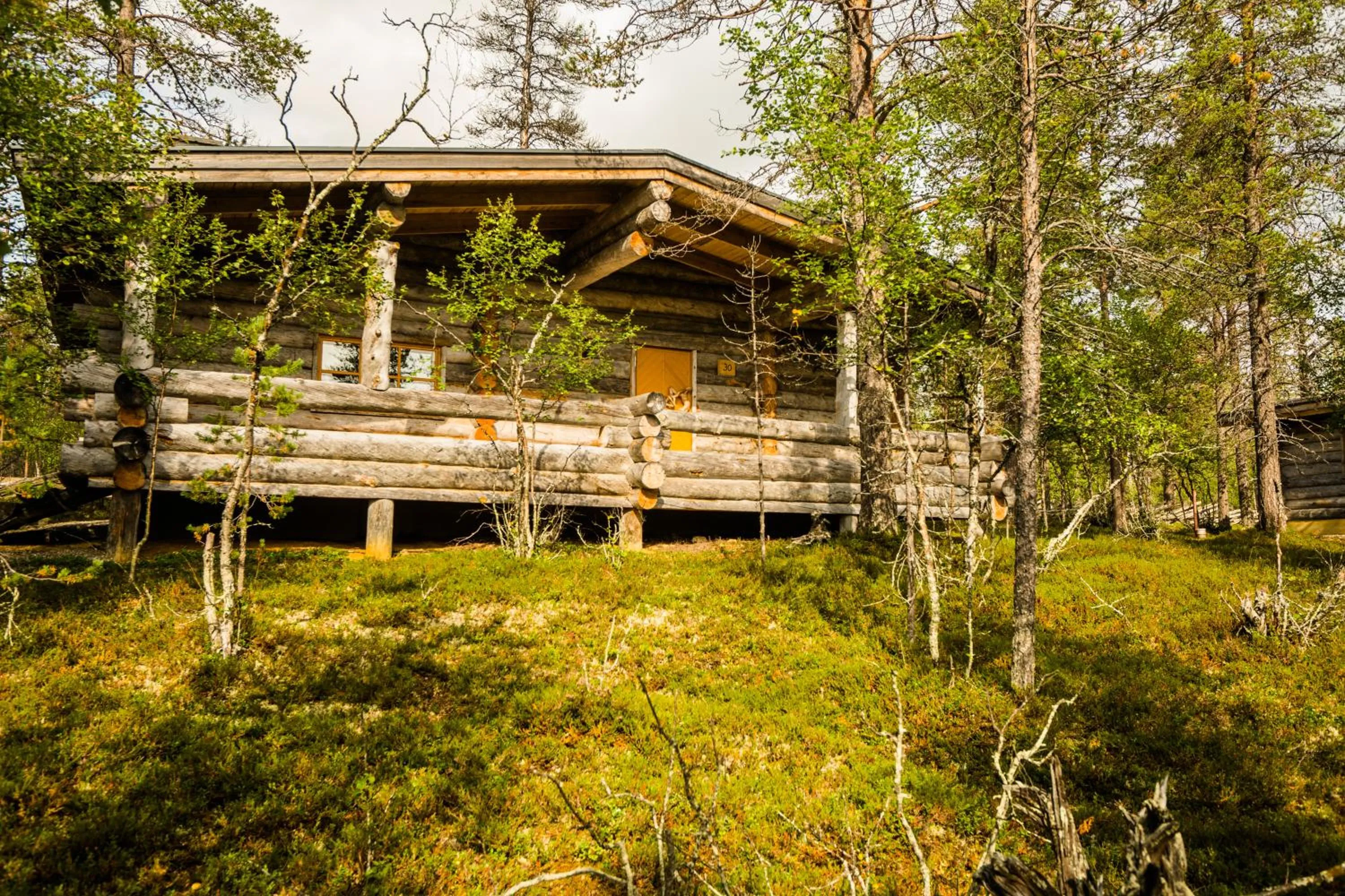 Property building in Kakslauttanen Arctic Resort - Igloos and Chalets